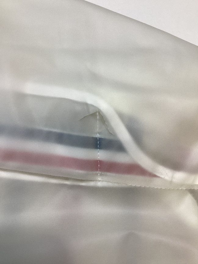 Thom Browne Thom Browne Transparent Stripe Rain Coat Size US M / EU 48-50 / 2 - 15 Thumbnail