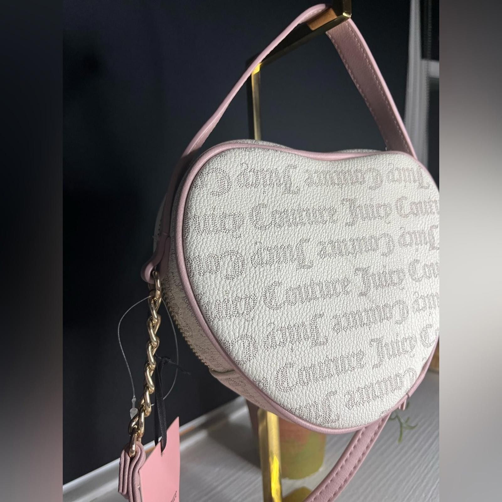 Juicy Couture Jeans Juicy Couture Live Never Dies Heart Crossbody Bag NWT Size ONE SIZE - 3 Thumbnail