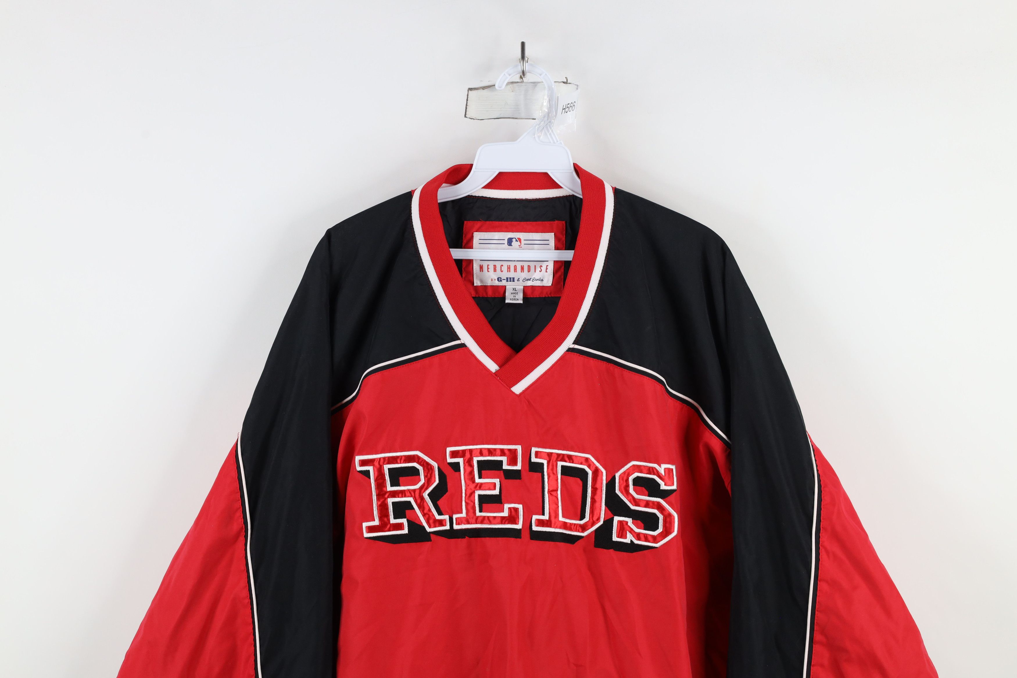 Vintage Vintage 90s Cincinnati Baseball Pullover Windbreaker Jacket Size US XL / EU 56 / 4 - 2 Thumbnail