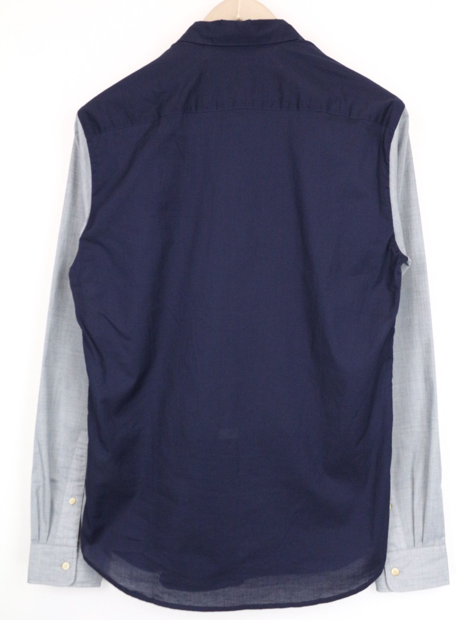 Scotch & Soda AMS COUTURE S Blue Grey Cotton Long Sleeve Shirt 75411 Size US S / EU 44-46 / 1 - 2 Thumbnail