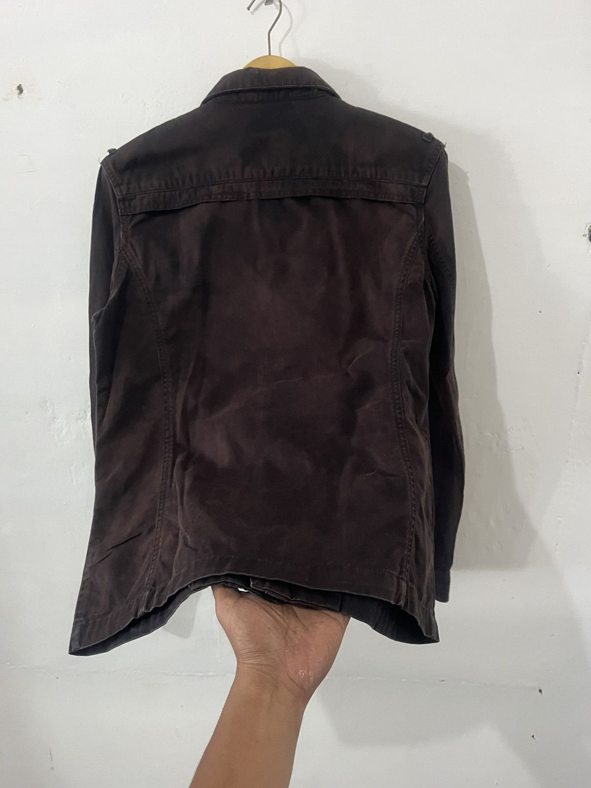 Japanese Brand × Vintage VINTAGE Y2K ARCHIVE BANGBANG DENIM JACKET BROWN Size US M / EU 48-50 / 2 - 4 Thumbnail