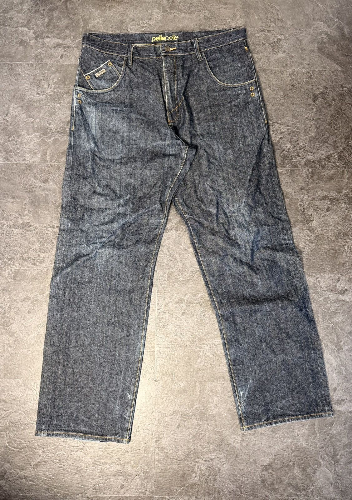 Pelle Pelle Vintage archive rare jeans Pelle Pelle,streetwear y2k japan Size US 38 / EU 54 - 10 Thumbnail