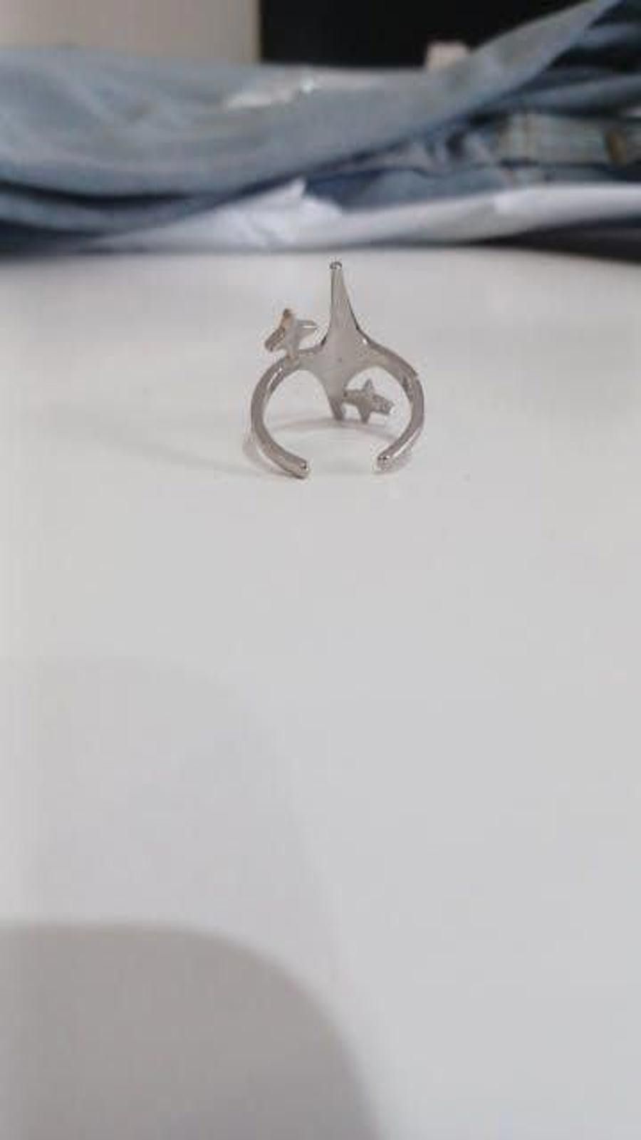 Other Cross Star Opal Ring Size ONE SIZE - 4 Thumbnail
