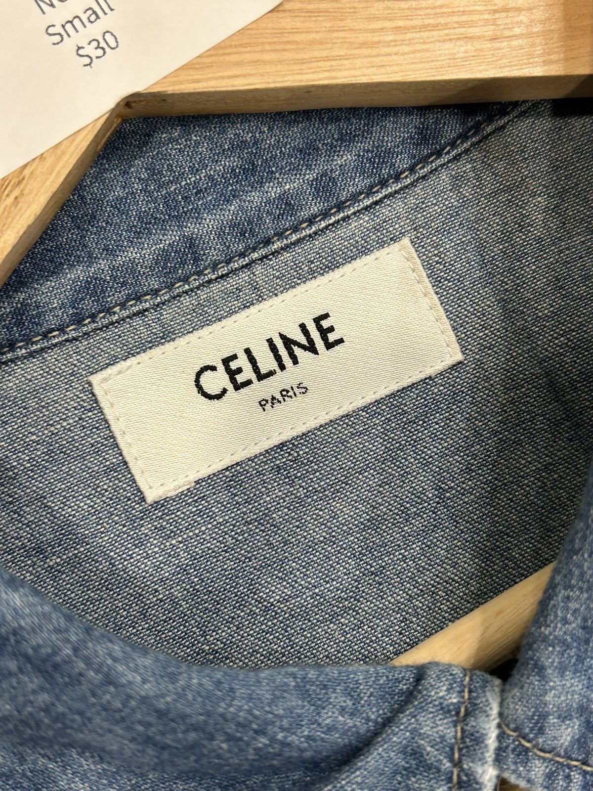 Celine Celine Western Denim Long Overshirt Size US XL / EU 56 / 4 - 3 Thumbnail