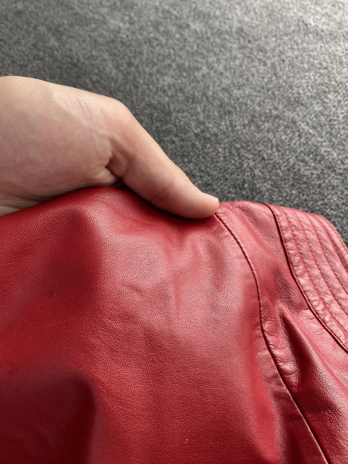 Other 🔥Opium Punk Gothic Red Leather Pants Women Alt goth emo y2k Size 28" / US 6 / IT 42 - 23 Thumbnail