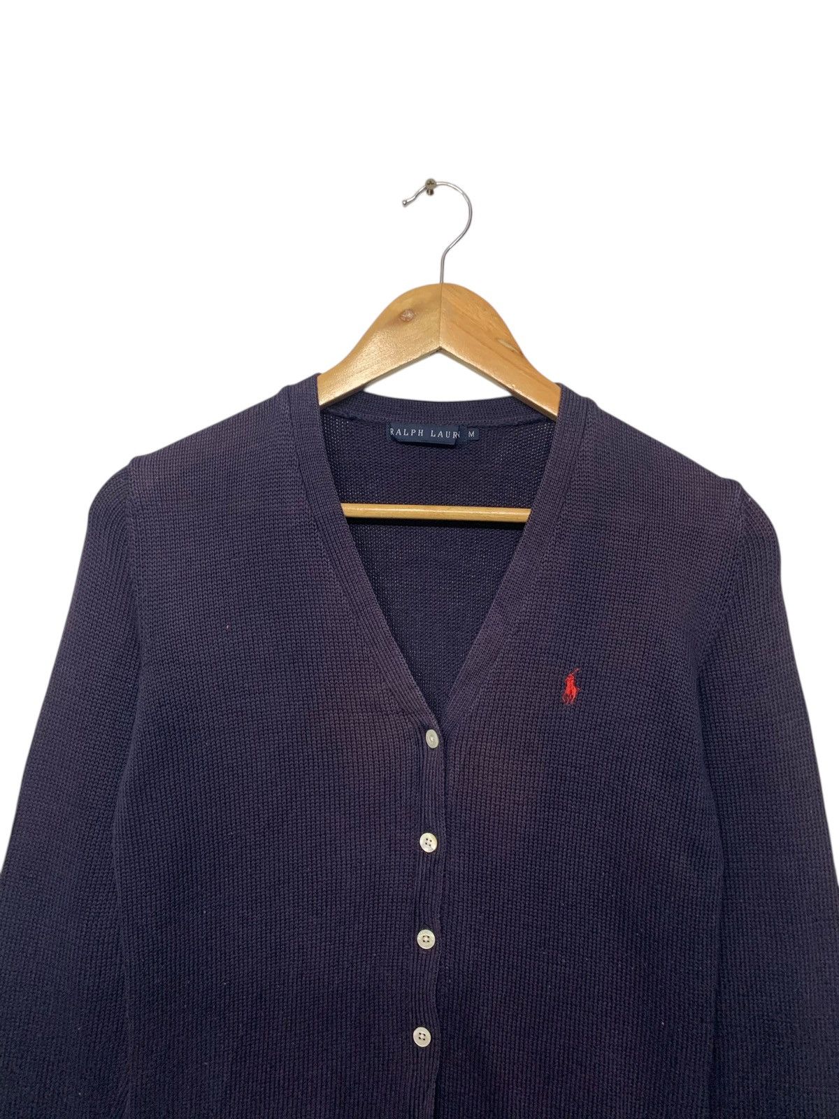 Ralph Lauren Vintage Ralph Lauren Small Logo Button Ups Knitwear Cardigan Size M / US 6-8 / IT 42-44 - 5 Thumbnail