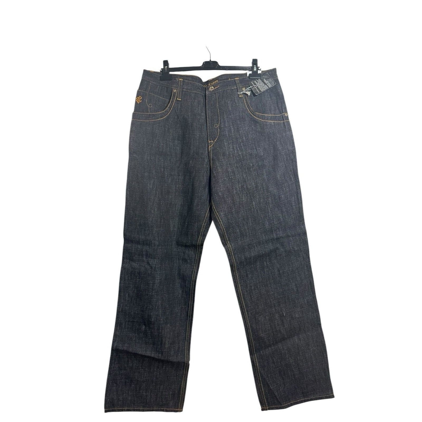 Rocawear Vintage Y2K Rocawear Jeans Mens Denim Baggy Hip Hop Black Wi Size US 38 / EU 54 - 1 Thumbnail