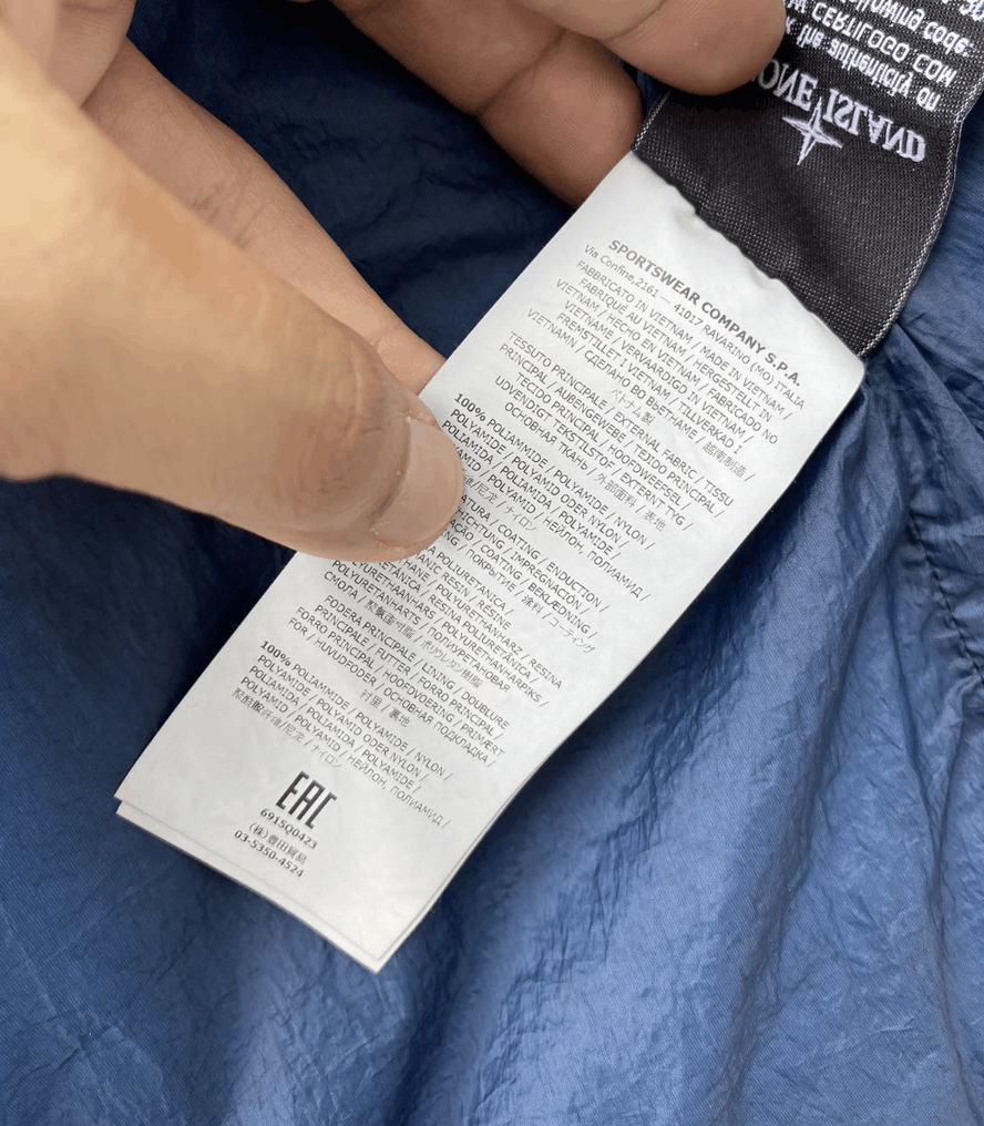 Stone Island STONE ISLAND garment dyed crinkle reps ny blouson jacket Size US M / EU 48-50 / 2 - 9 Thumbnail