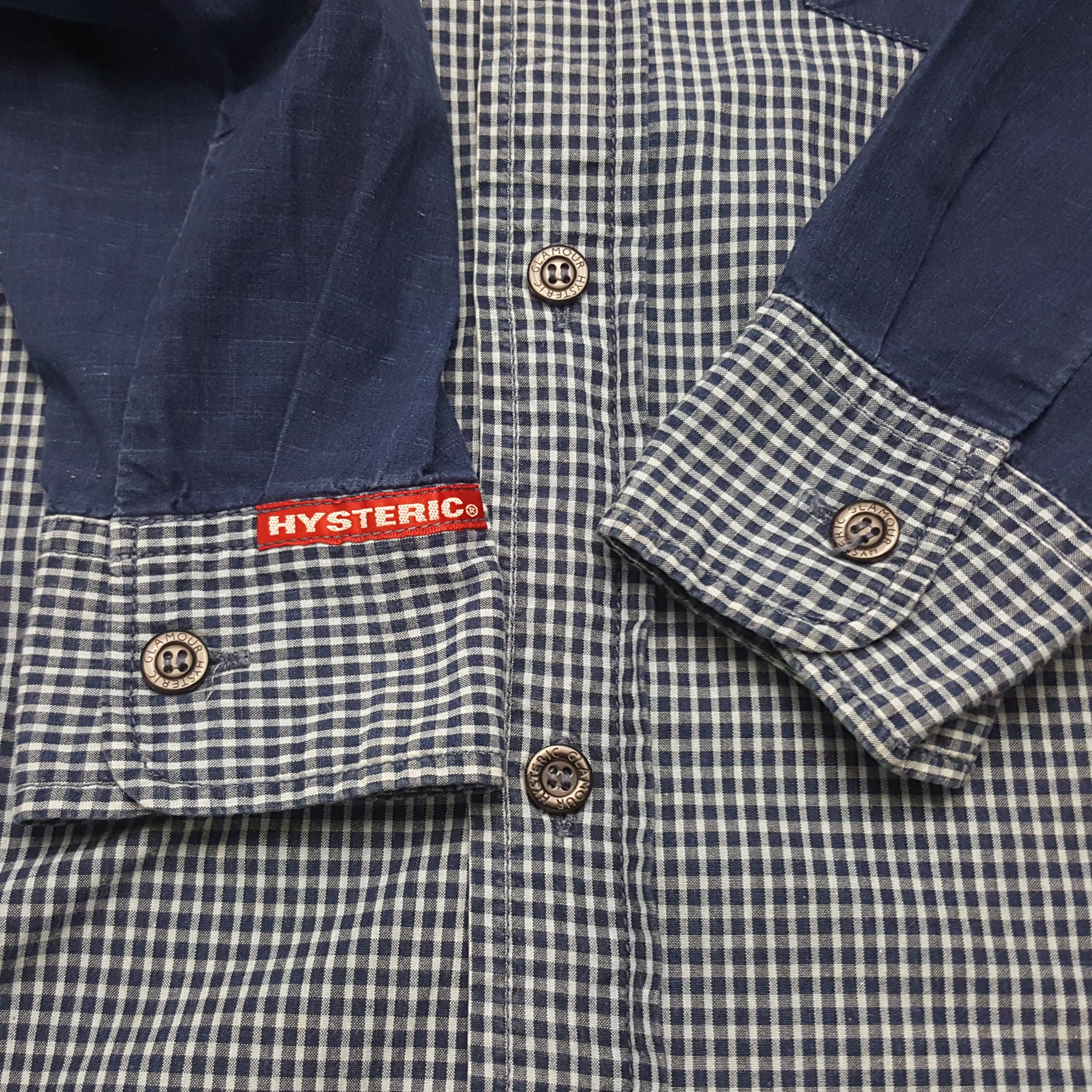 Hysteric Glamour × Japanese Brand × Vintage Vintage Hysteric Glamour Japanese Brand Shirt Button Up Size US S / EU 44-46 / 1 - 10 Thumbnail
