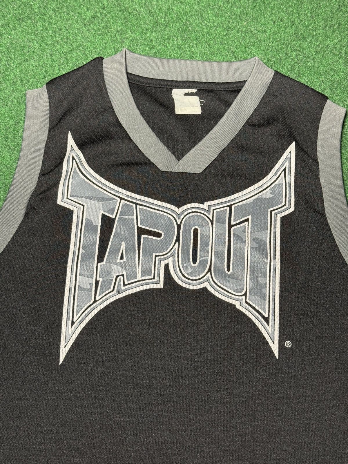 Vintage Y2K Tap Out John Cena MMA Elite Grunge Black Tank Top Size US M / EU 48-50 / 2 - 2 Thumbnail