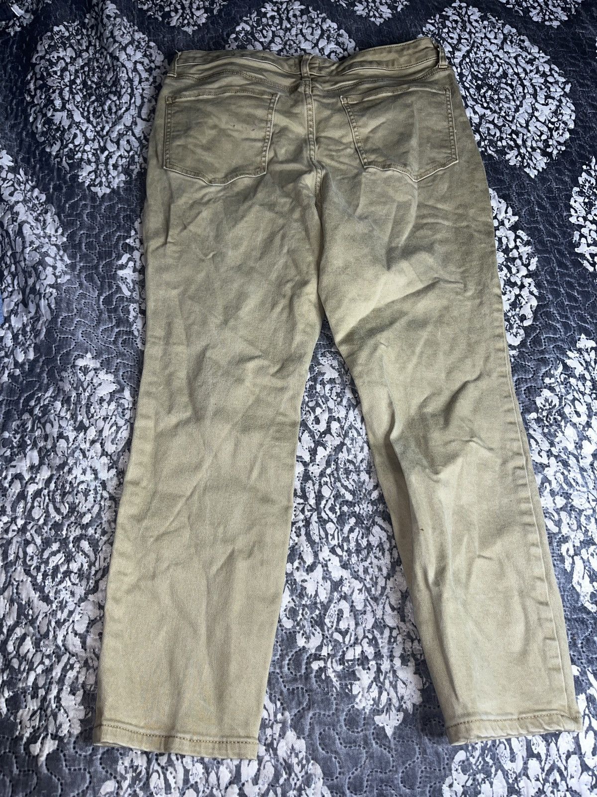 Other Wonderly Olive-Tan Men's Chinos Size 36" / US 14 / IT 50 - 7 Thumbnail