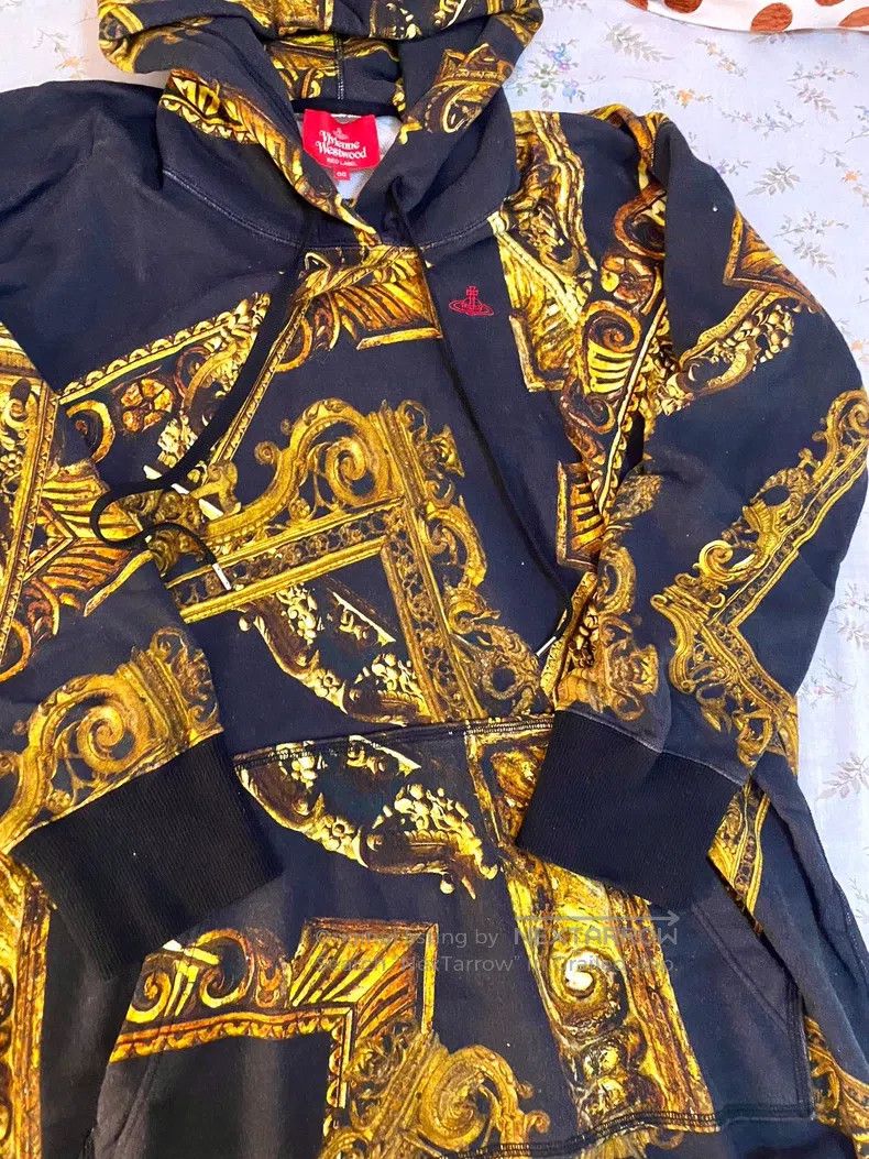 Vivienne Westwood Vivienne Westwood size 00 Black Gold Frame Sweatshirt Long Size M / US 6-8 / IT 42-44 - 3 Thumbnail