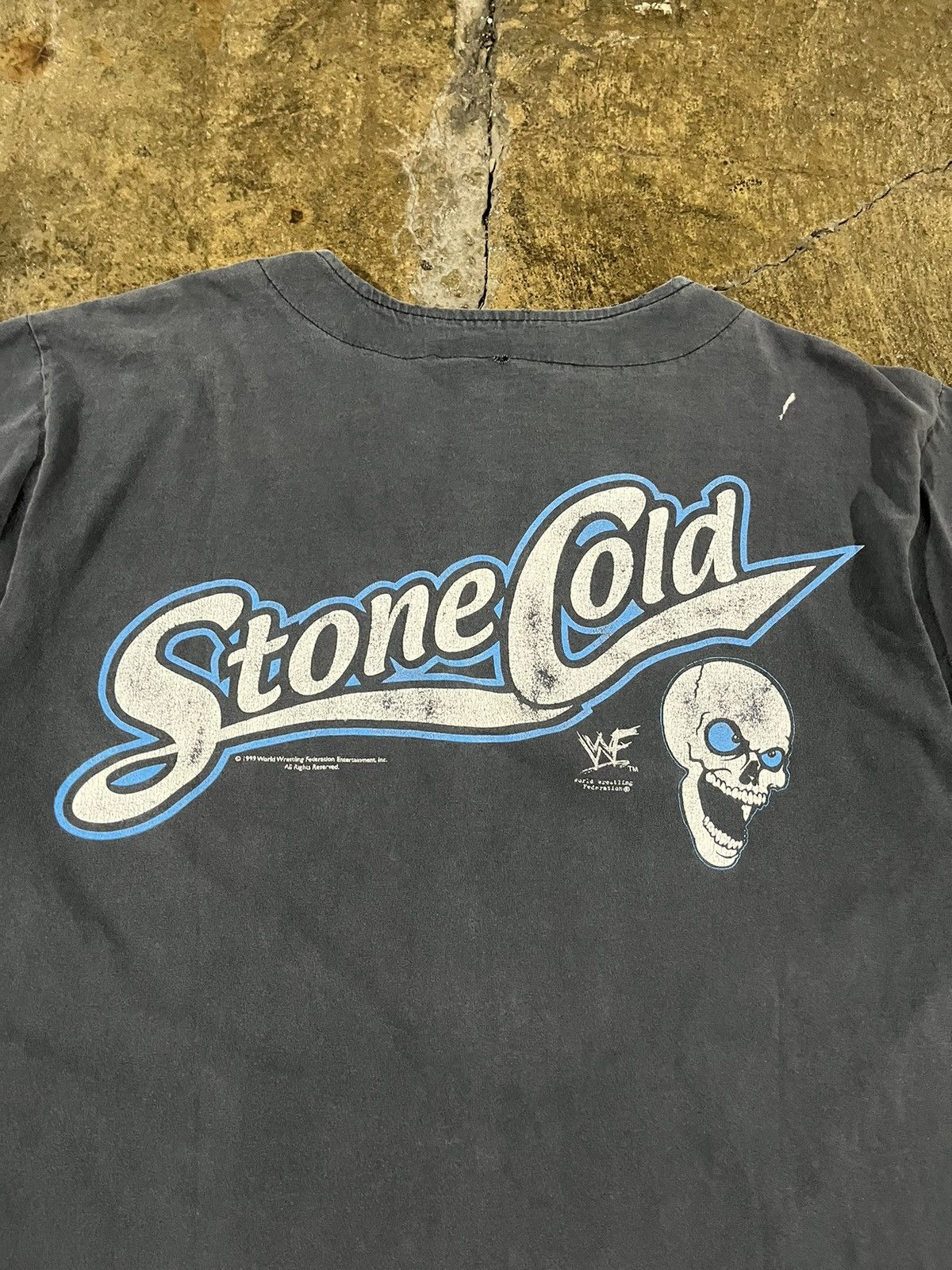 Vintage × WWF Crazy Vintage 90s Stone Cold Steve Austin Baseball Jersey Size US XL / EU 56 / 4 - 4 Thumbnail