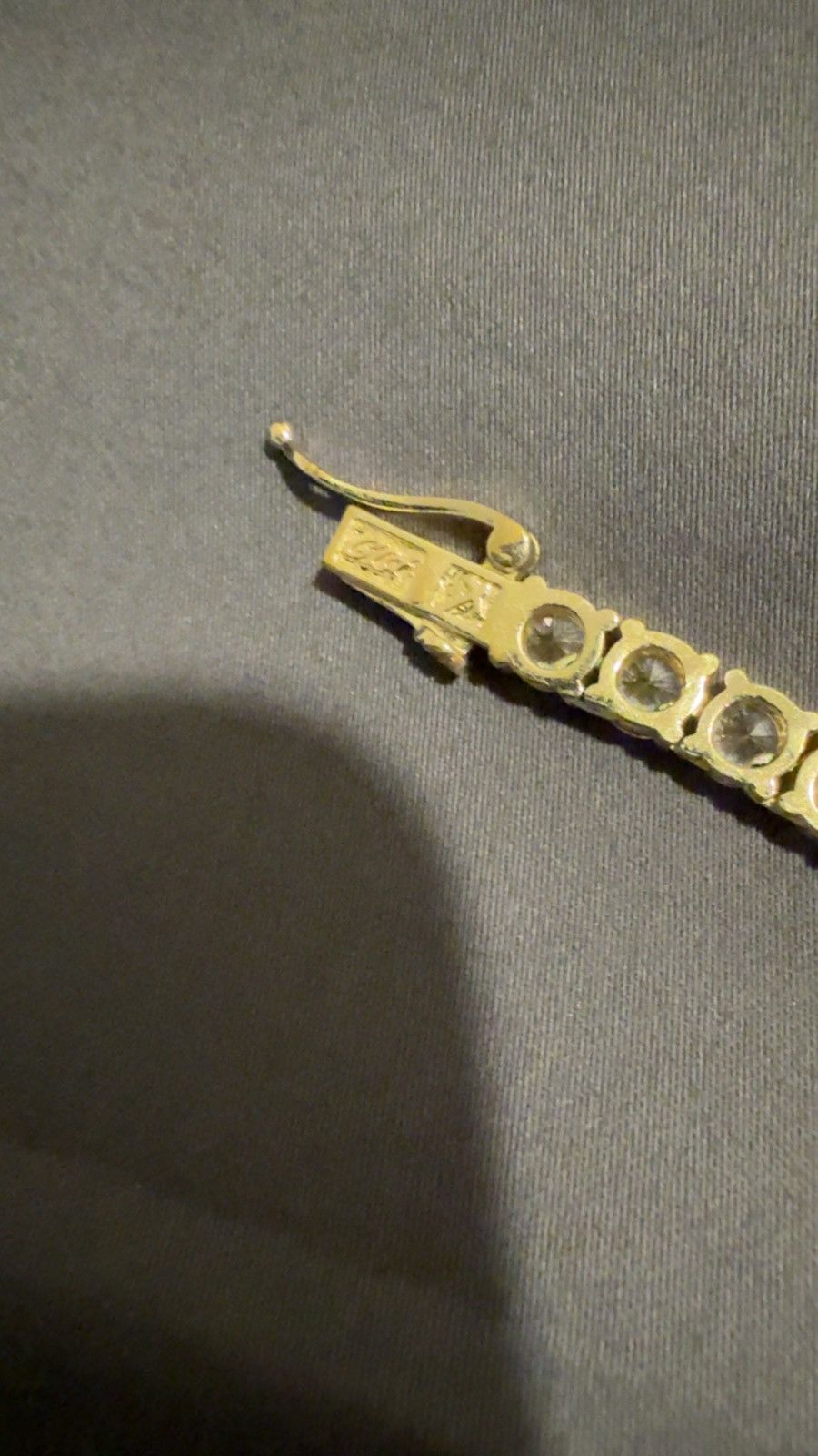 Other 20” GLD tennis chain Size 26 - 2 Thumbnail