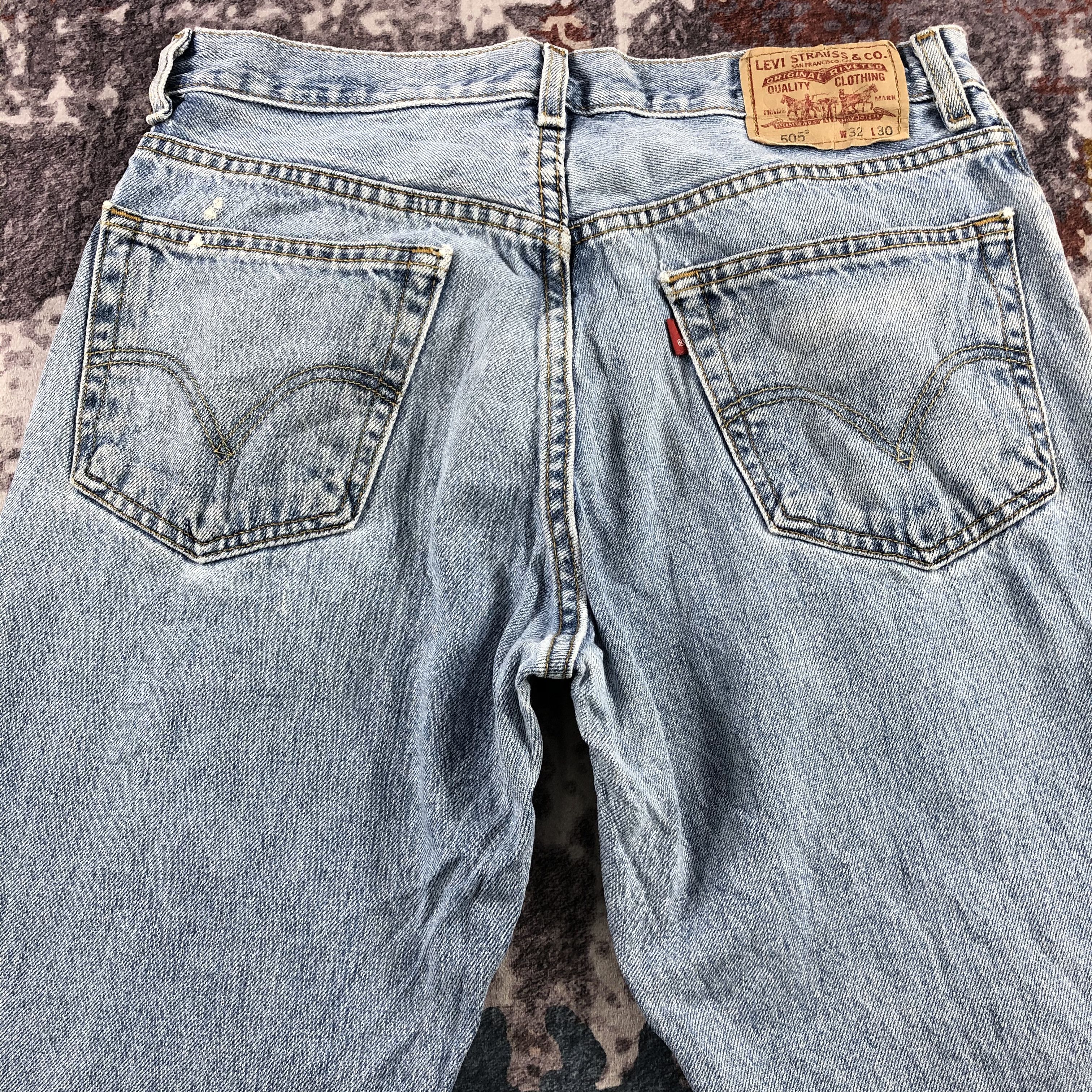 Levi's × Vintage Vintage Blue Wash Levis 505 Jeans-JM3090 Size US 32 / EU 48 - 5 Thumbnail