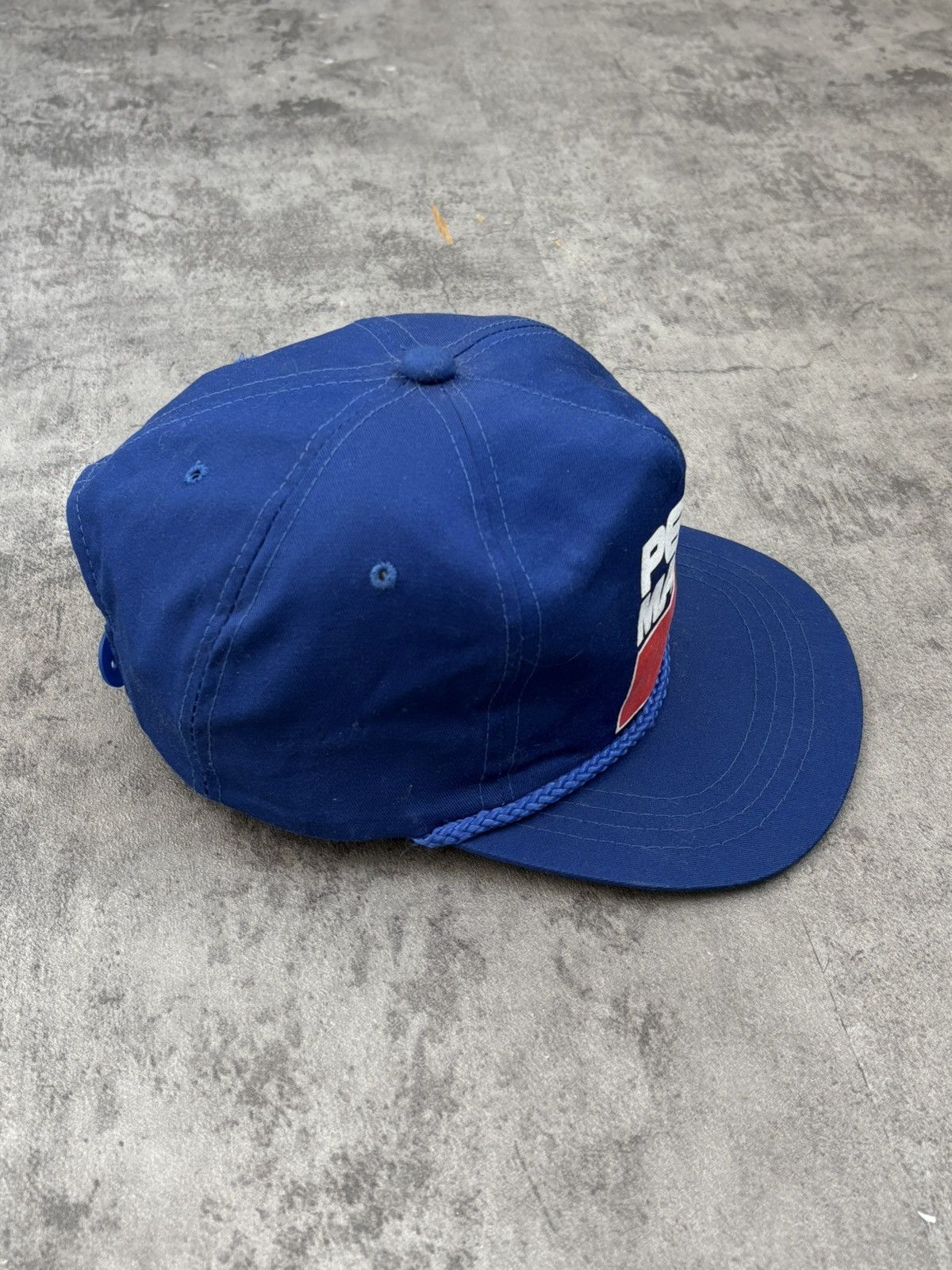 Pepsi Pepsi Soda Pepsi-Cola Pop VINTAGE Trucker Hat Baseball Cap Size ONE SIZE - 4 Thumbnail
