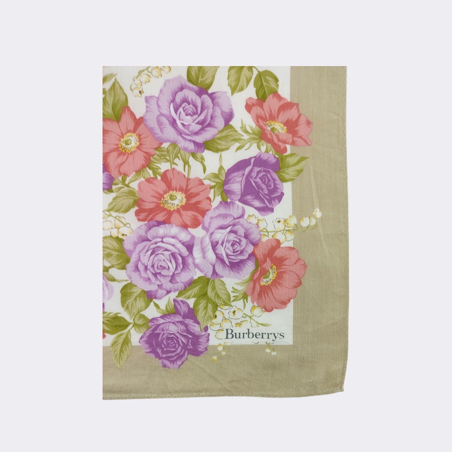 Burberry Vintage Burberry Handkerchief Neckerchief Bandana H144M Size ONE SIZE - 3 Thumbnail