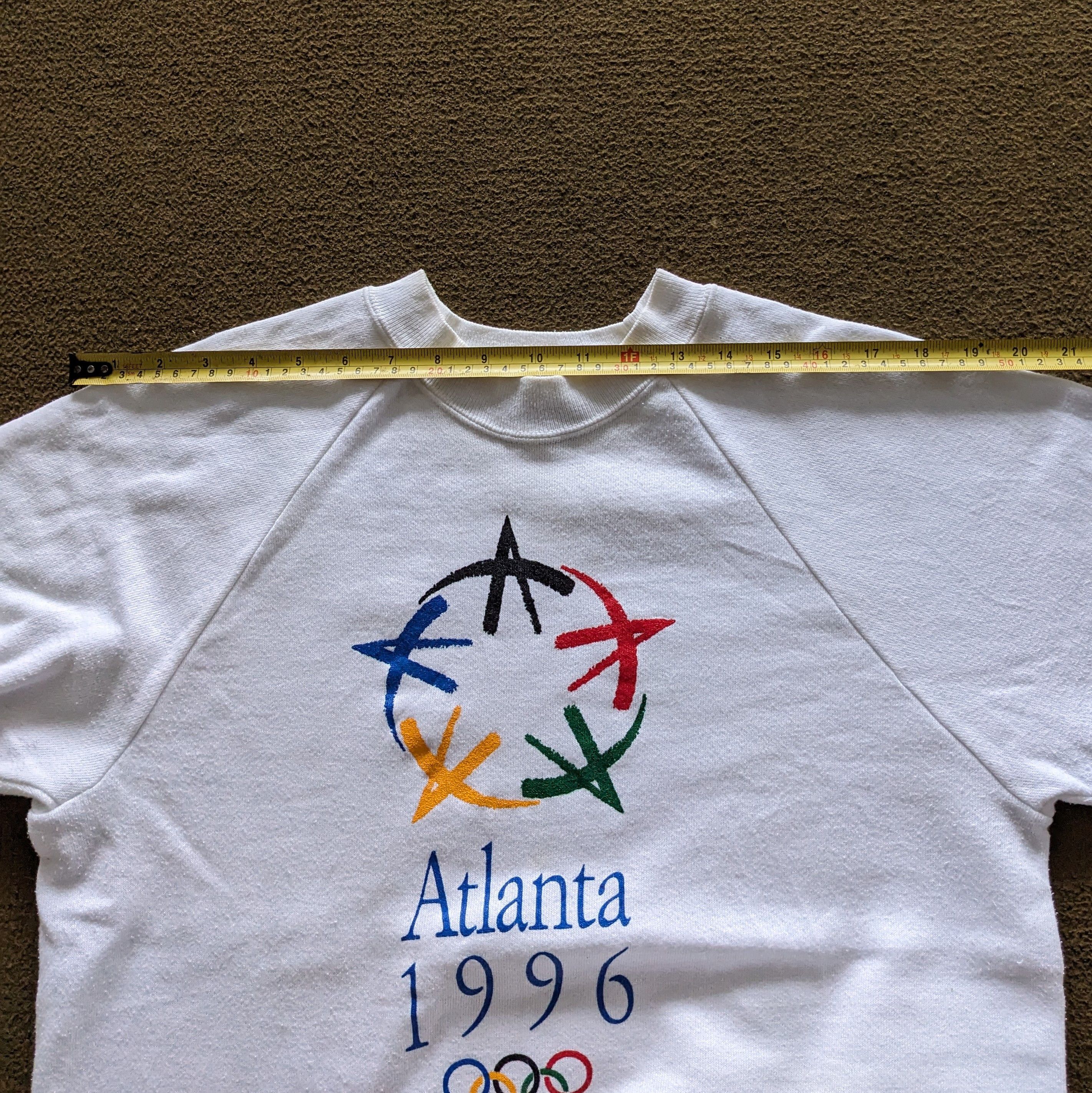 Vintage Vintage ATLANTA 1996 Olympics Sweatshirt Size US S / EU 44-46 / 1 - 5 Thumbnail