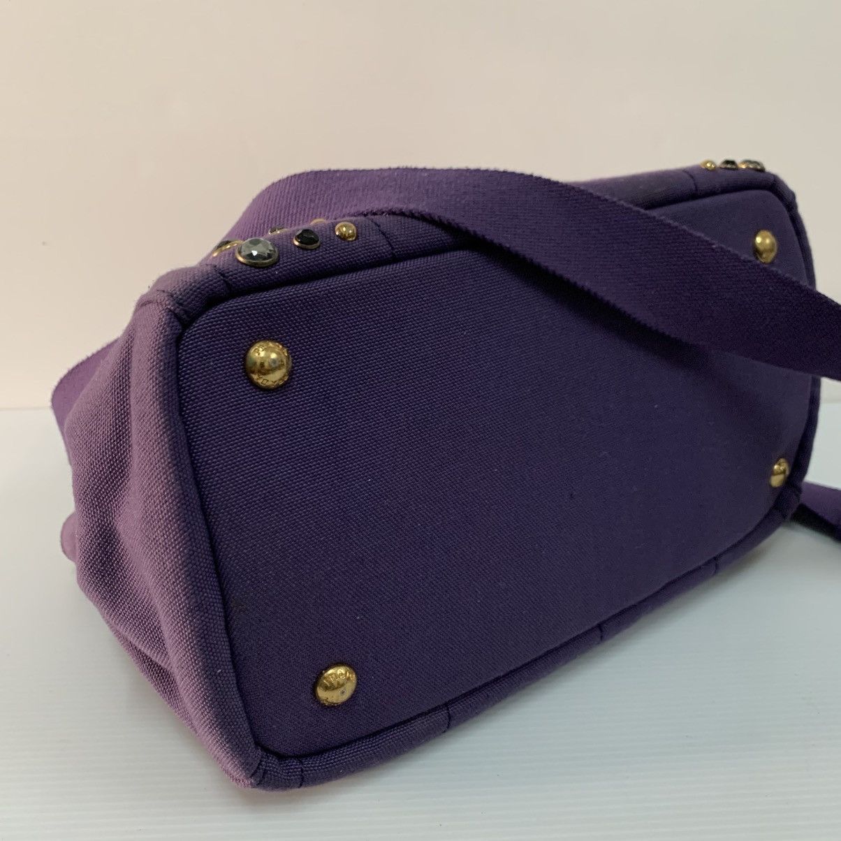 Prada Prada Canvas Handbag Size ONE SIZE - 4 Thumbnail