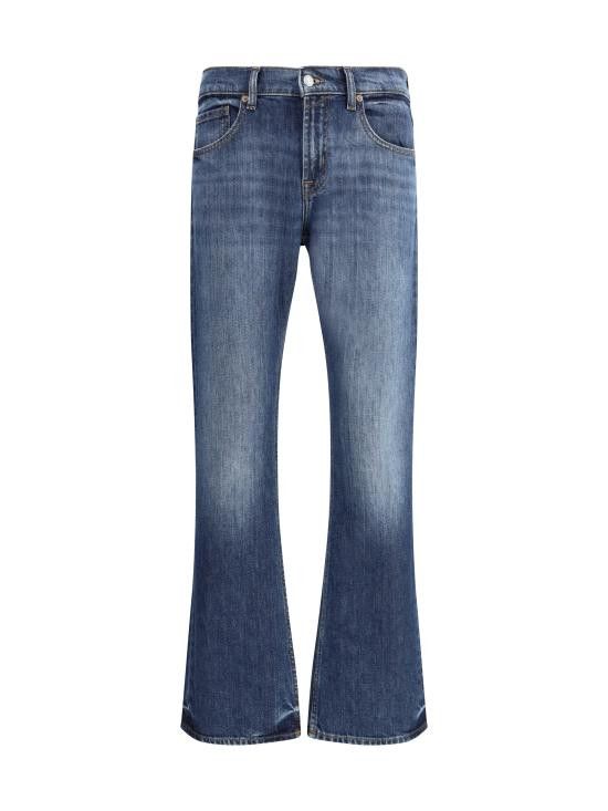 7 For All Mankind 7 FOR ALL MANKIND Men Denim Pants JSMWE150GU MIDBLUE Size US 33 - 1 Thumbnail