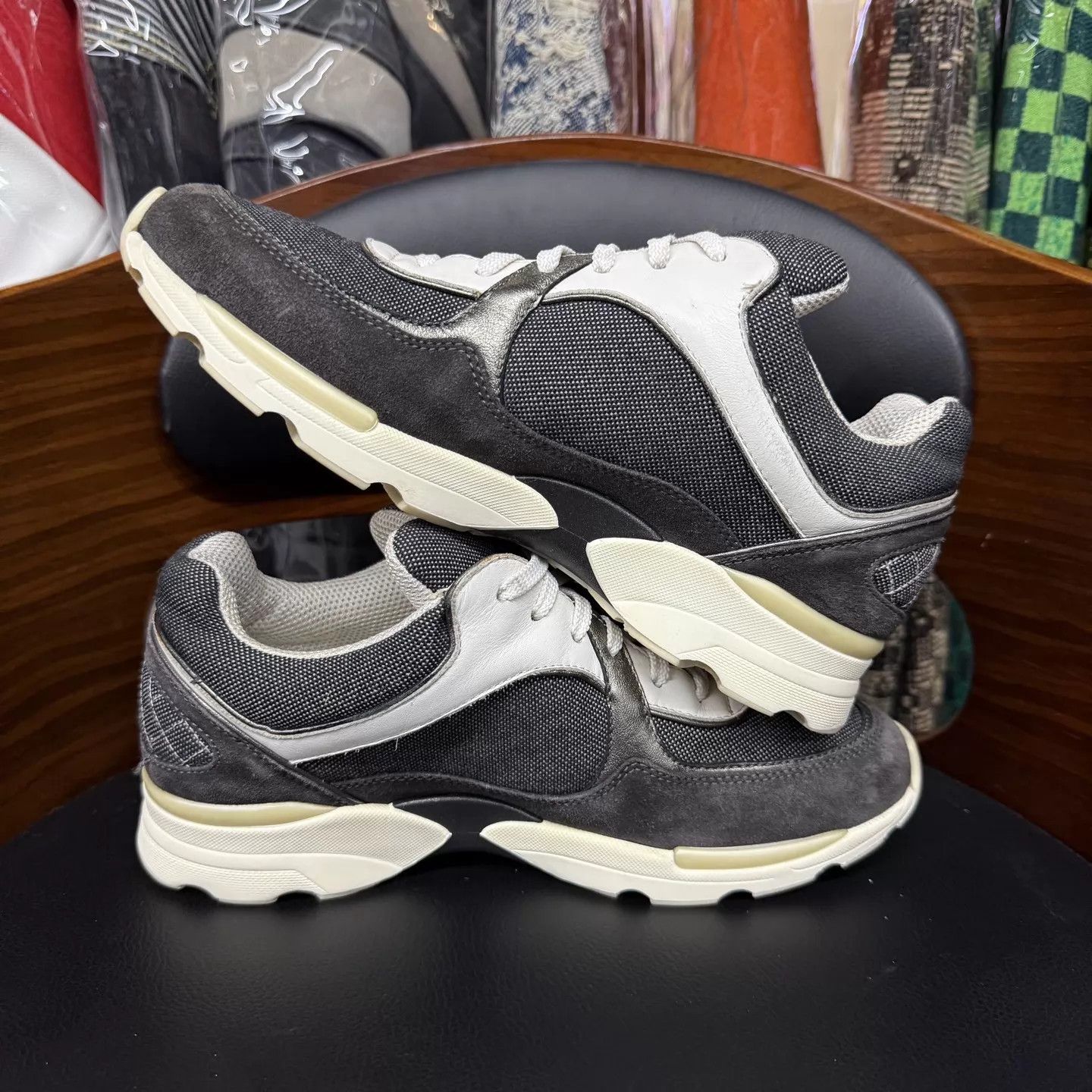 Chanel Chanel Black White Panda Sneakers Size 37 Size US 6.5 / IT 36.5 - 7 Thumbnail