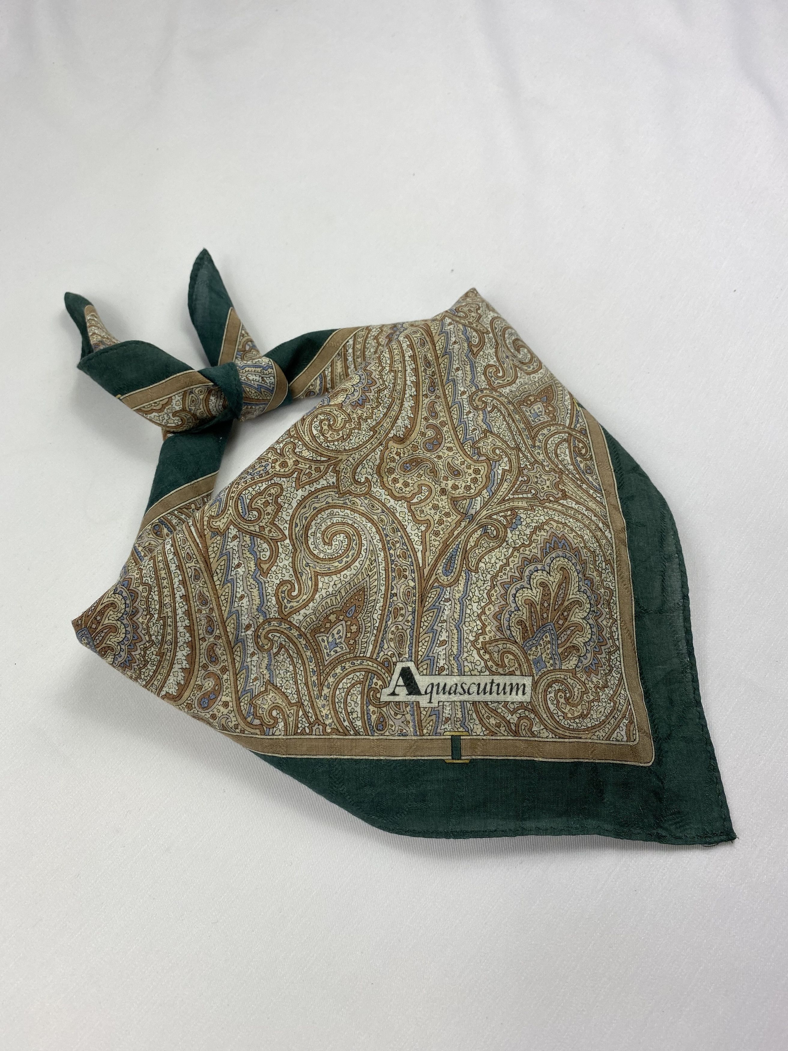 Aquascutum Aquasqutum Handkerchief / Bandana / Neckerchief Size ONE SIZE - 2 Thumbnail