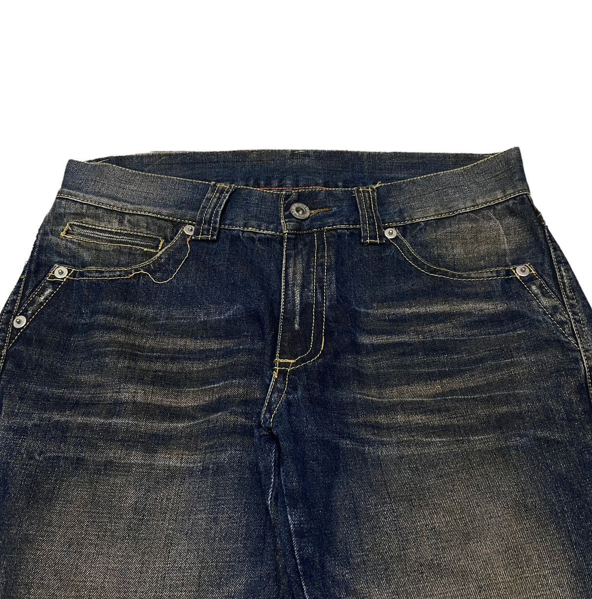 Designer × Japanese Brand × Vintage Rare Design Vintage Japanese Brand Jeans 1990s Size US 34 / EU 50 - 3 Thumbnail