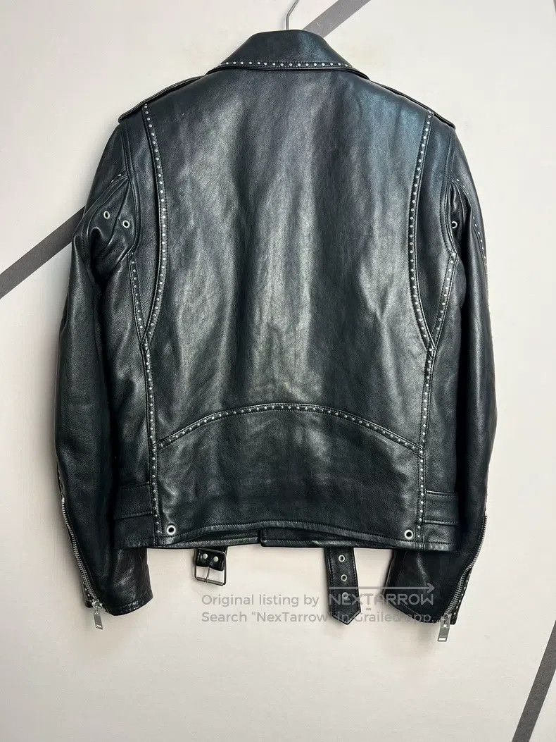 Saint Laurent Paris Saint Laurent Paris Motorcycle Leather Jacket Size US S / EU 44-46 / 1 - 2 Thumbnail
