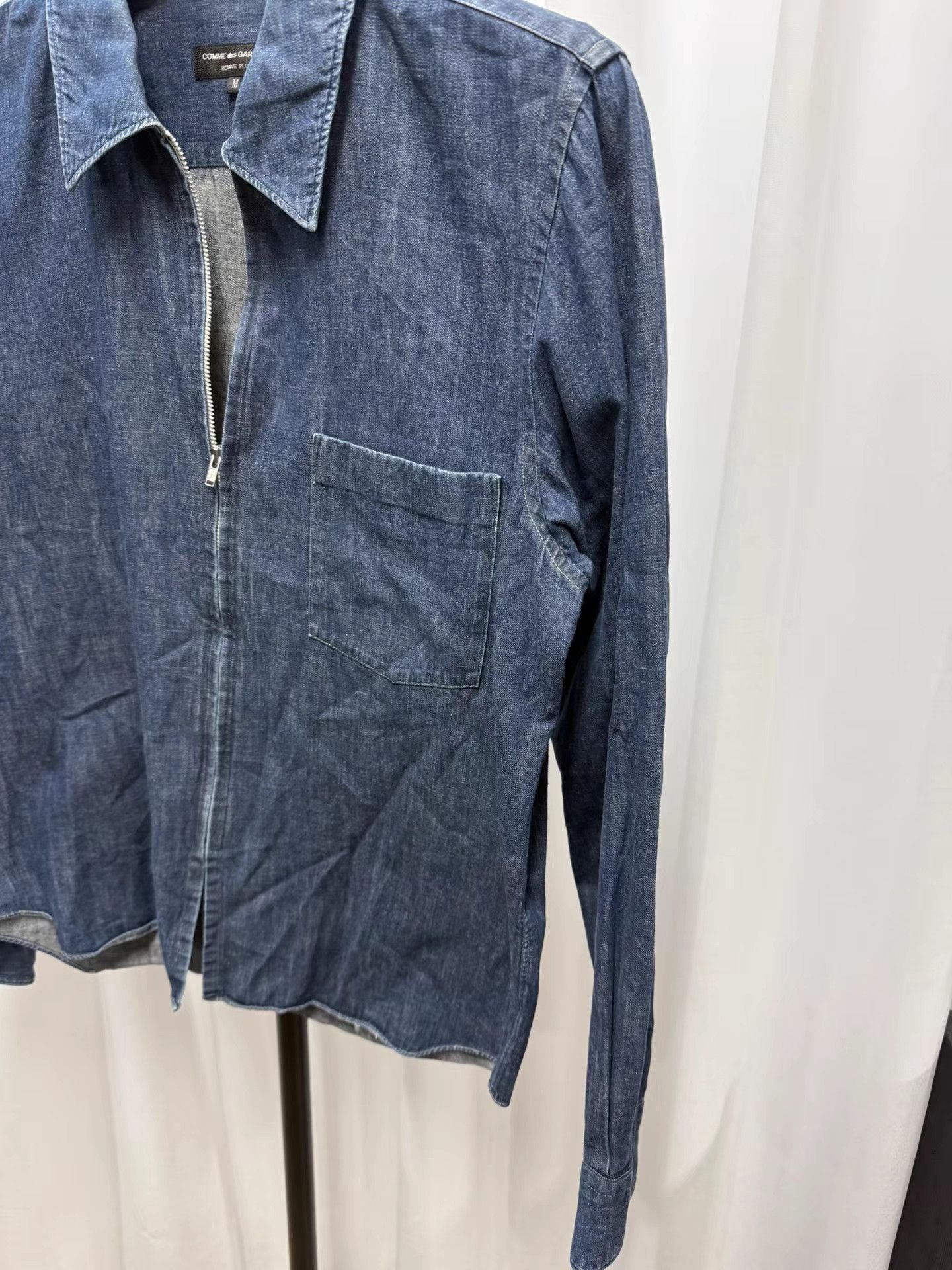Comme des Garcons Homme Comme des Garçons Homme Single Pocket Shirt Jacket K20 Size US M / EU 48-50 / 2 - 2 Thumbnail