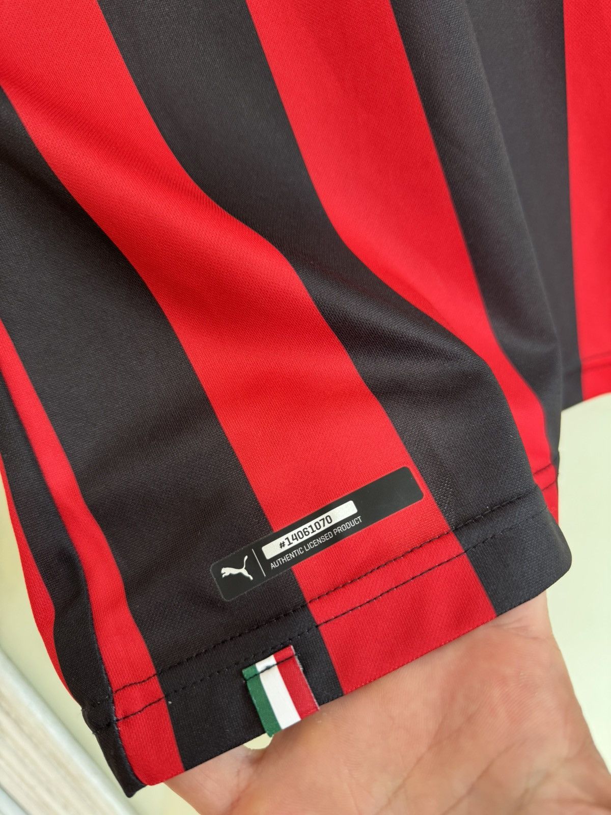 Puma Milan 2018-2019 Home Soccer Jersey Football Kit Shirt Size US S / EU 44-46 / 1 - 11 Thumbnail