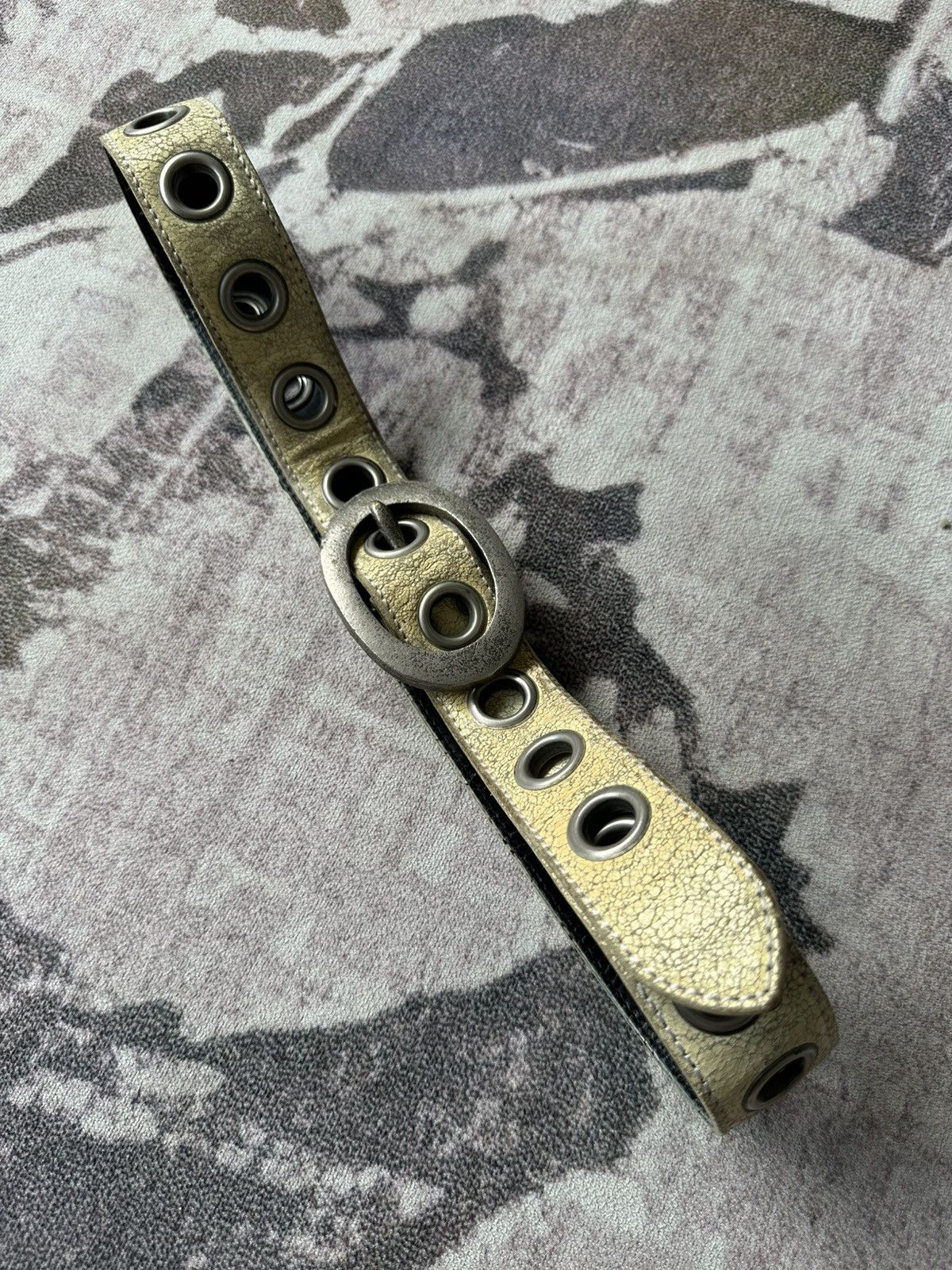 5351 POUR LES HOMMES 00's 5351 Pour Les Hommes eyelet rocker belt Size ONE SIZE - 8 Thumbnail