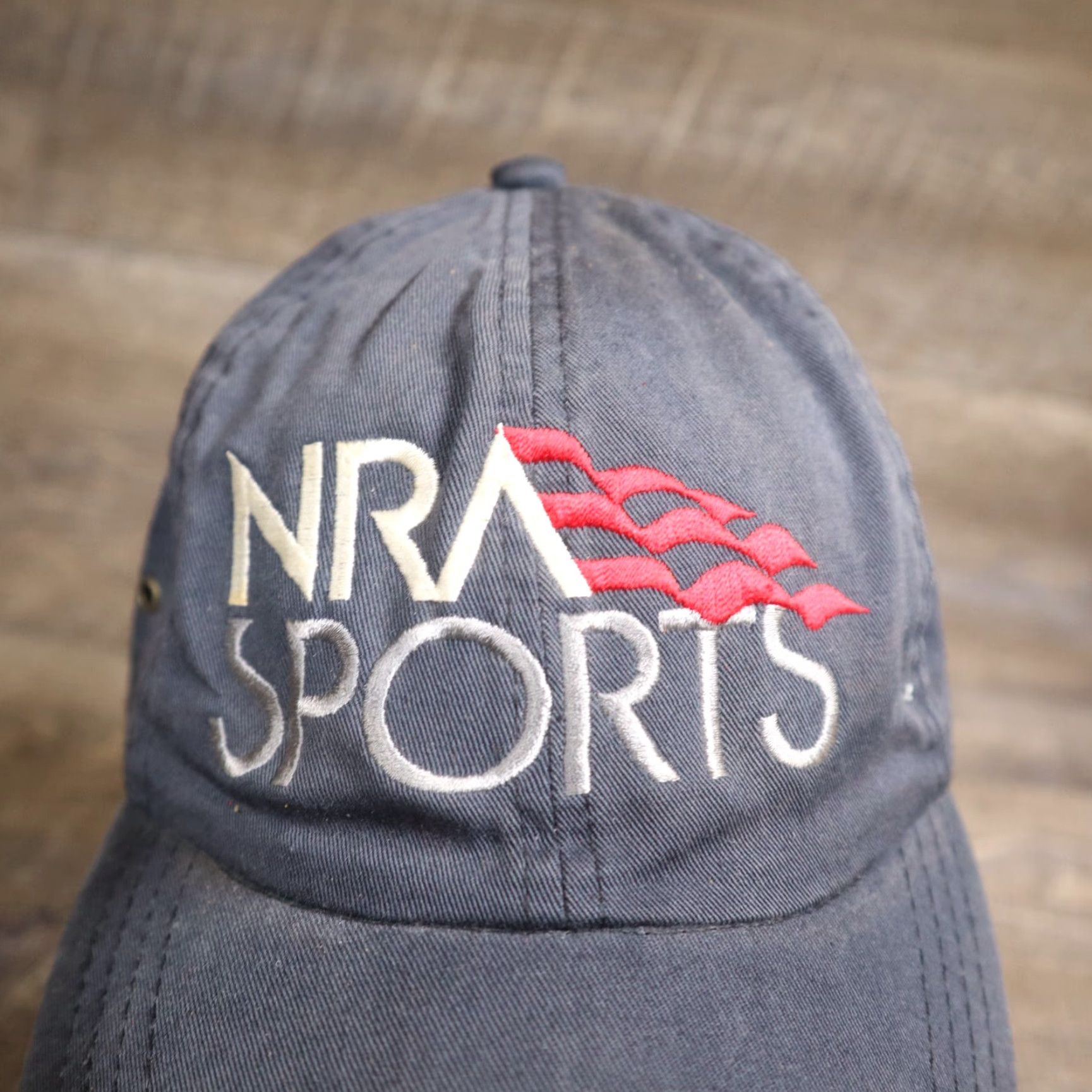 Vintage NRA Hat Sports Adjustable Adult Men Blue Shirt? Size ONE SIZE - 2 Thumbnail
