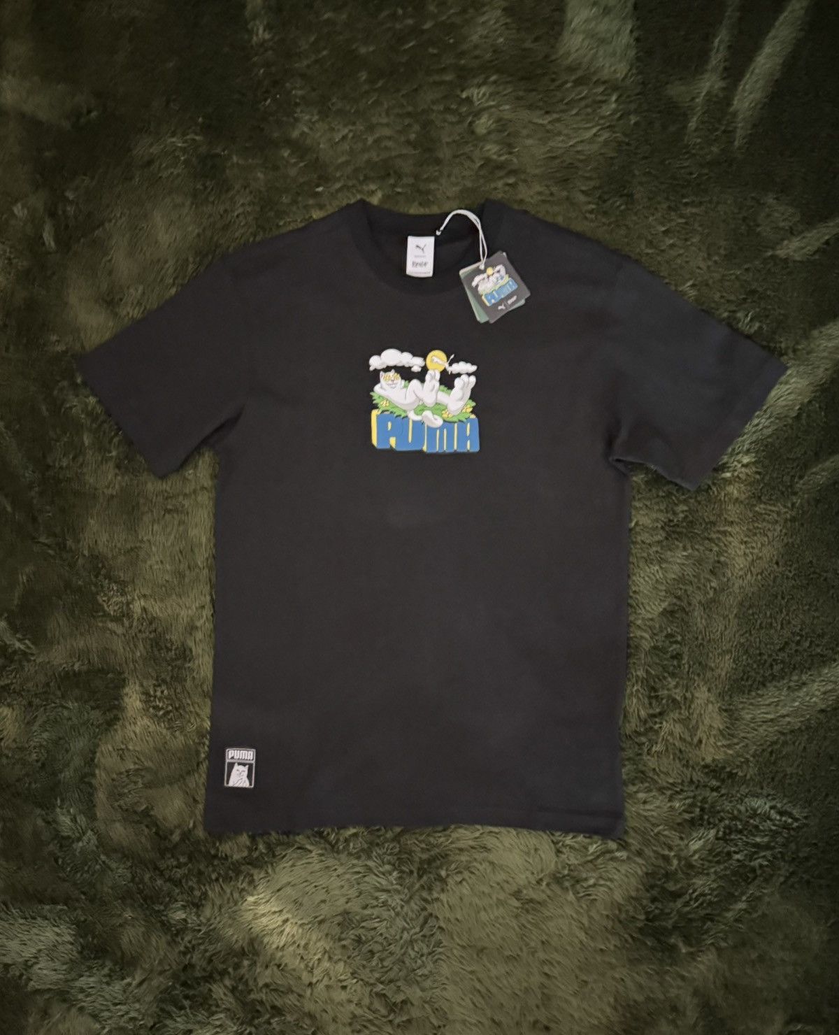 Puma [S] PUMA X RIPNDIP collaboration graphic T-shirts black Size US S / EU 44-46 / 1 - 1 Thumbnail