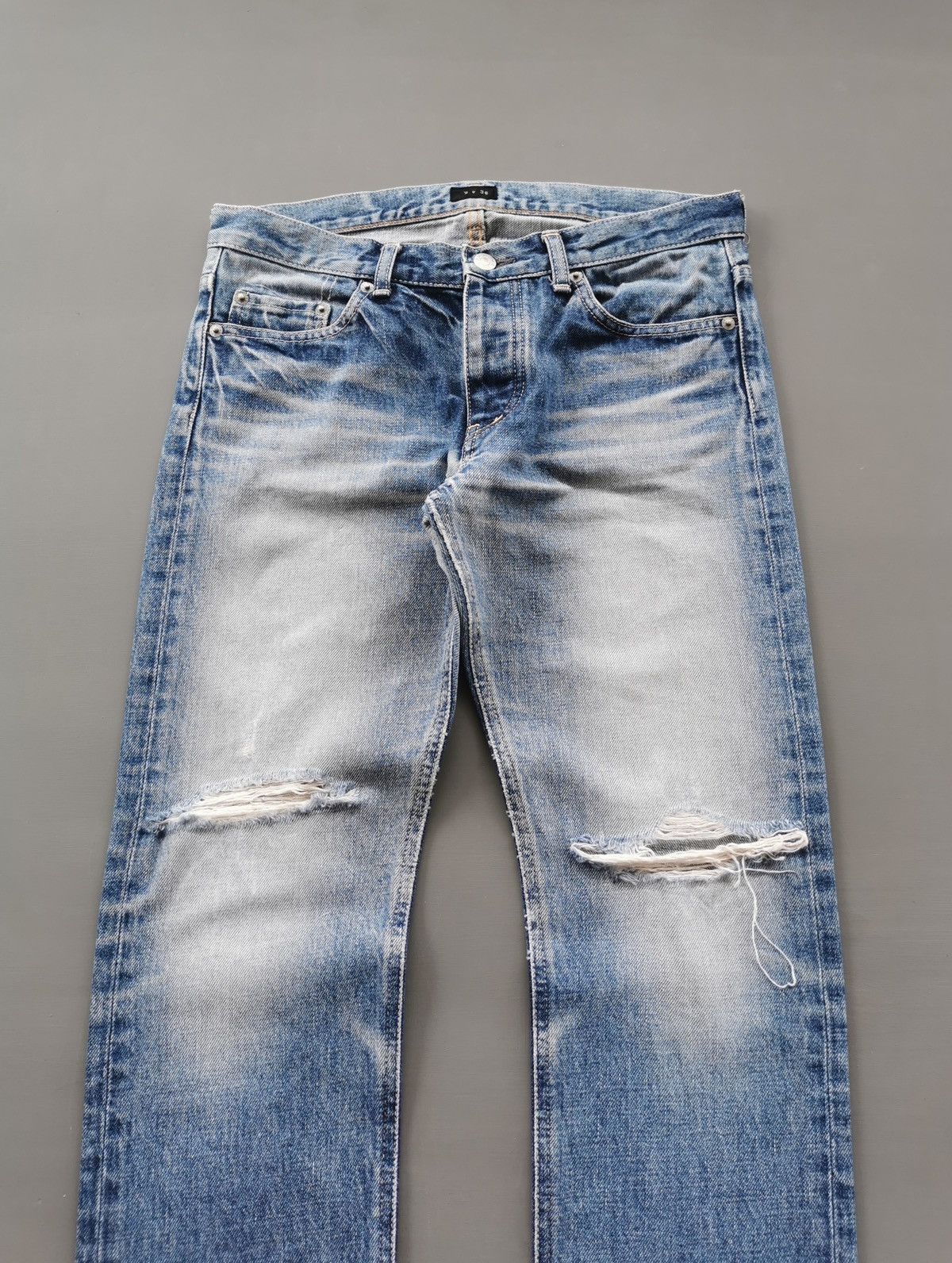 Vintage DMG Ripped Distressed Denim Jeans, Looklike Kapital