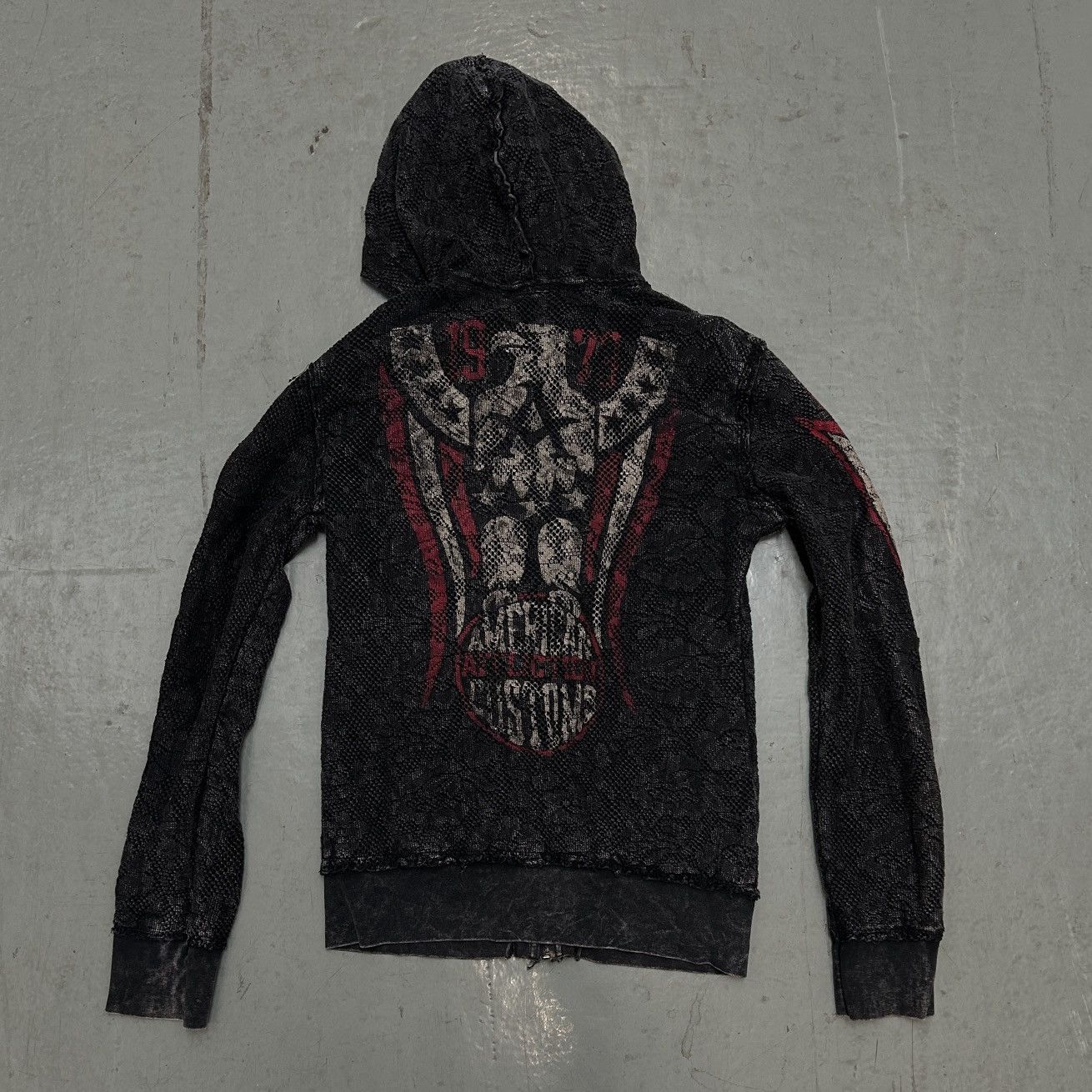 Affliction Affliction “Live Fast / American Customs” Reversible Size S / US 4 / IT 40 - 10 Thumbnail