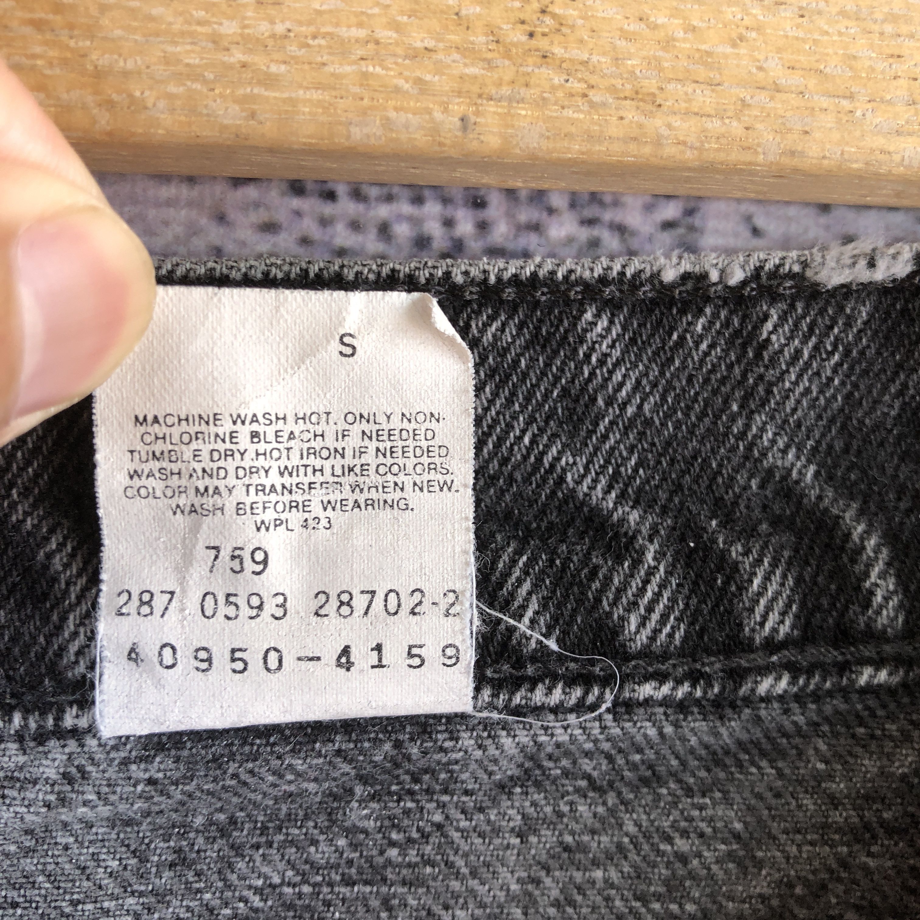 Levi's Vintage Levis 505 Grunge Jeans Levi's Faded Orange Tab Denim Size US 30 / EU 46 - 8 Thumbnail