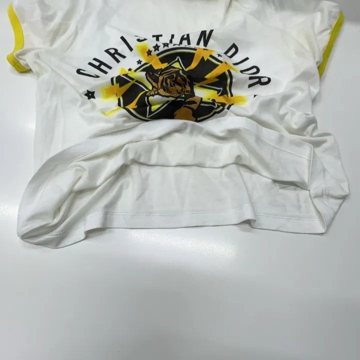 Dior Dior Tiger Print Short Sleeve T-Shirt 0079-2507 Size XS / US 0-2 / IT 36-38 - 7 Thumbnail