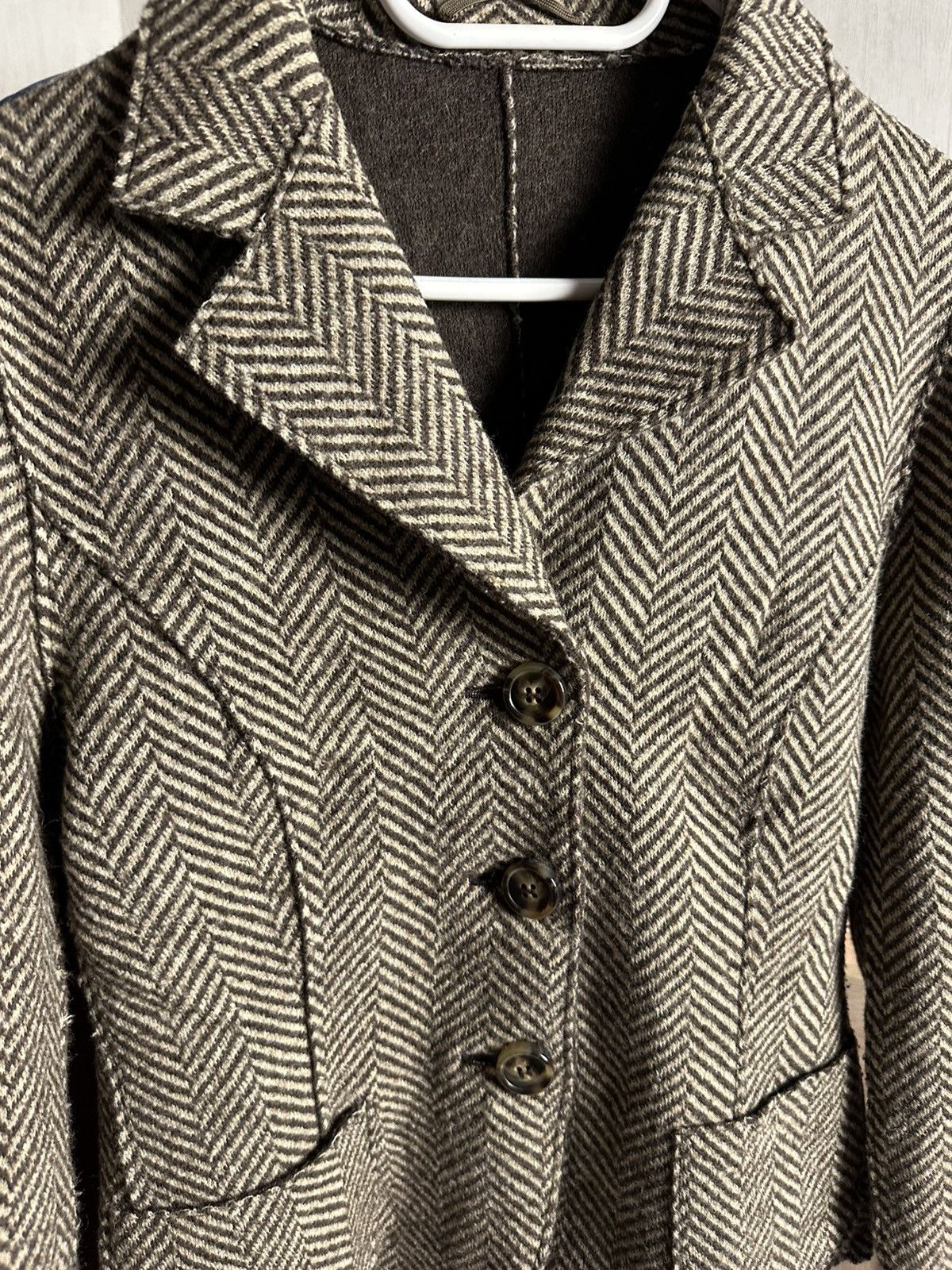 Max Mara Max Mara Weekend Women's Bronze Brown Blazer Jacket Size M / US 6-8 / IT 42-44 - 2 Thumbnail