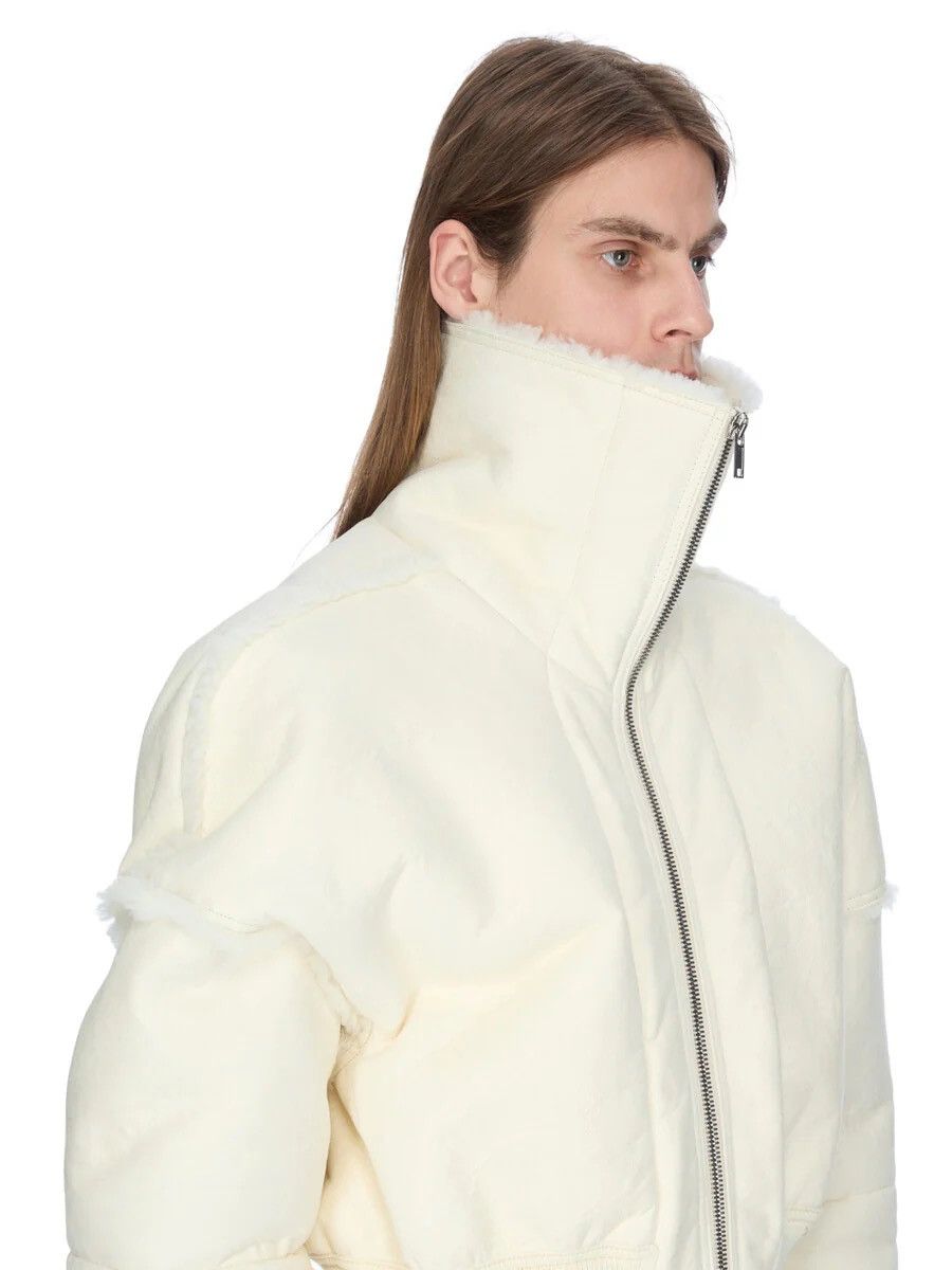 Rick Owens Rick owens 25FW Flight JKT CROPPED Leather Bomber jacket Size US M / EU 48-50 / 2 - 9 Thumbnail