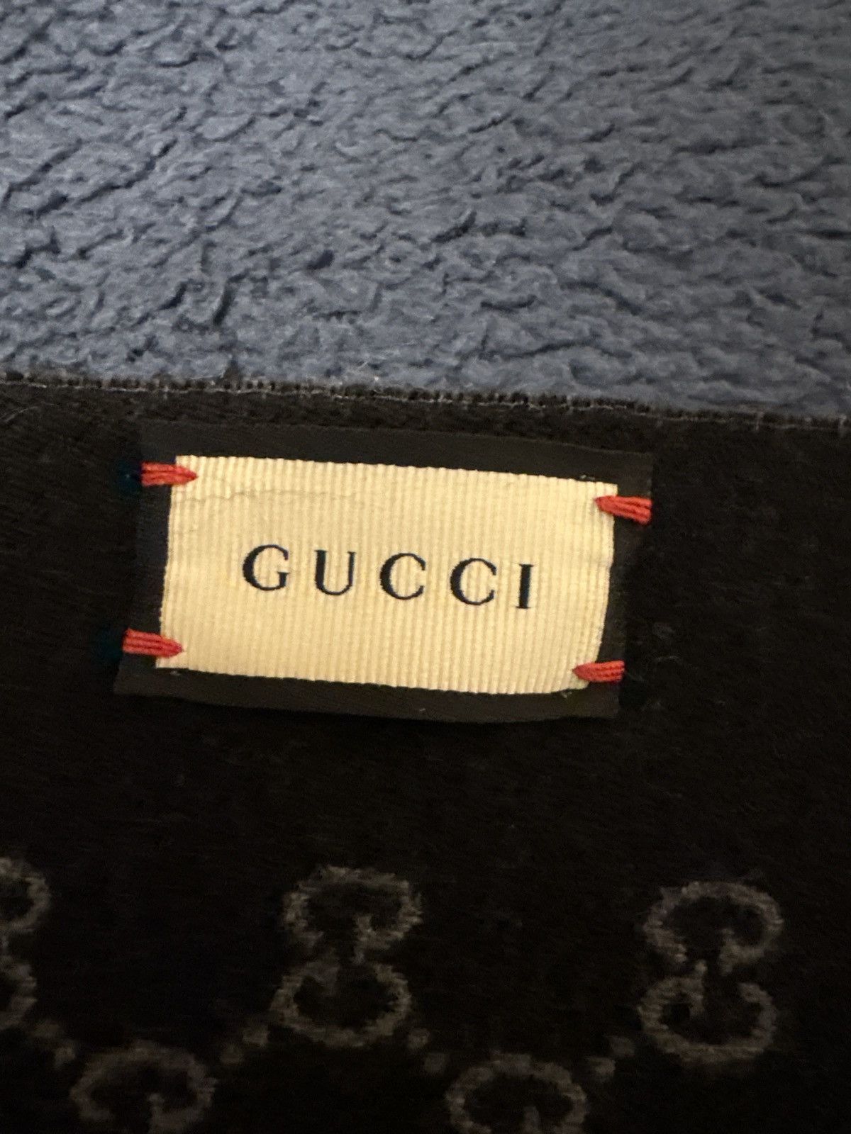 Gucci Gucci - Double jacquard GG wool scarf REVERSIBLE Size ONE SIZE - 2 Thumbnail