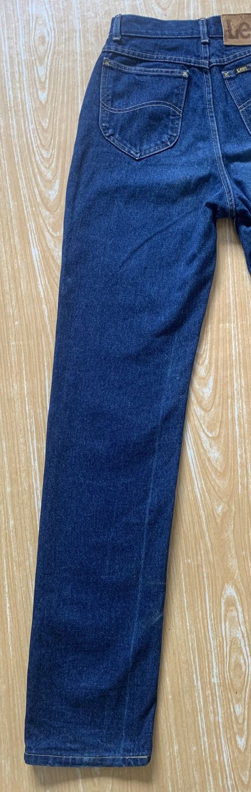 Lee × Vintage Rare!! Vintage 80s Lee Talon42 Zipper Made In USA Denim Pant Size 24" / US 00 / IT 34 - 15 Thumbnail
