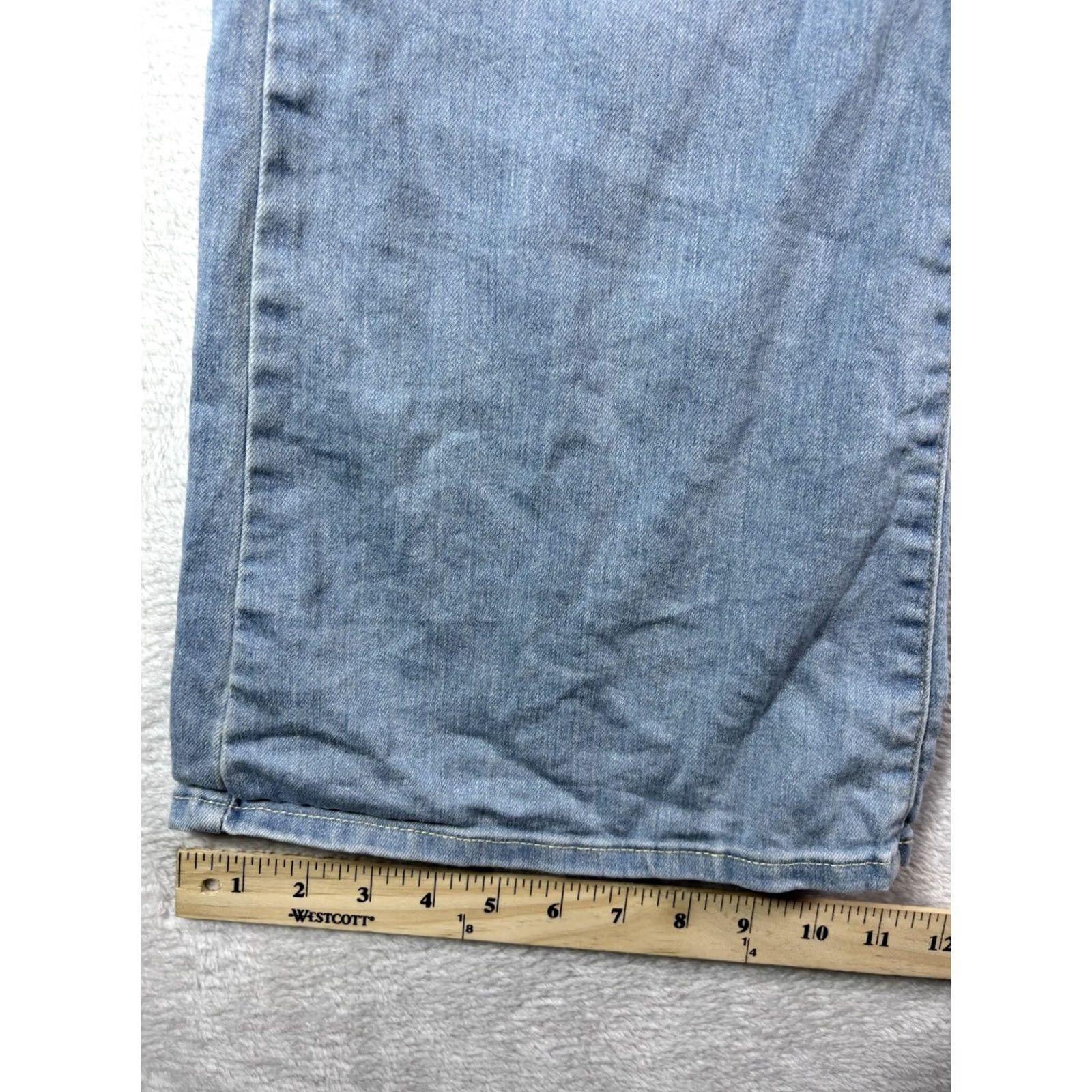 Levi's Levi's 726 Flare Jeans Women's 32x30 Light Wash Denim Regular Blue 5-Pocket Style Vintage No N/A Size 24" / US 00 / IT 34 - 5 Thumbnail
