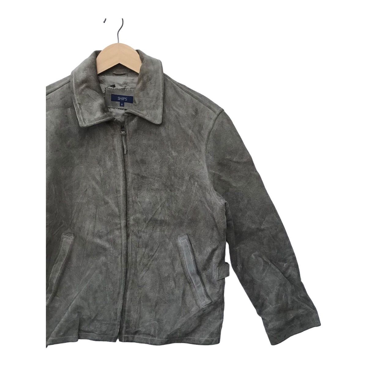 SHIPS Vintage Ships Japan Cowhide Suede Leather Jacket Size US S / EU 44-46 / 1 - 4 Thumbnail