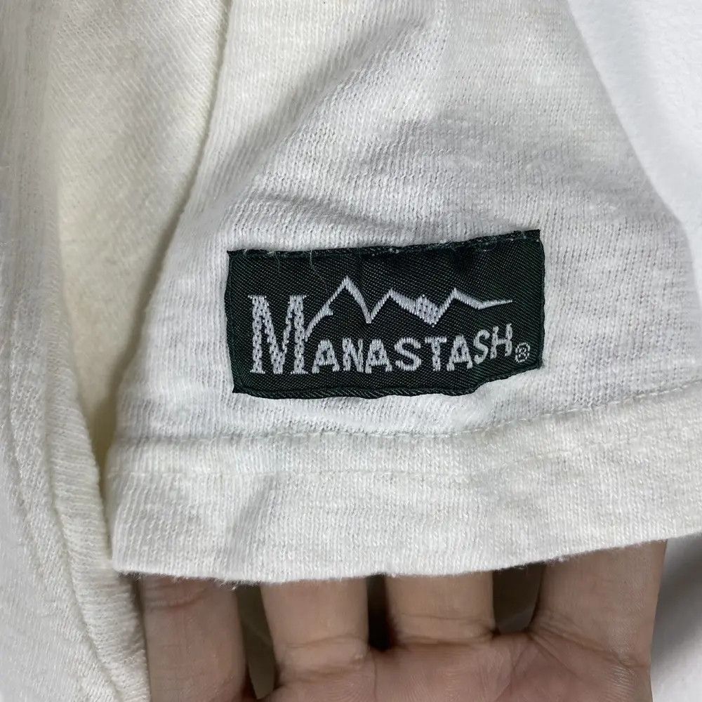 Manastash Vintage MANASTASH Big Logo Graphic Hemp Tee Size US S / EU 44-46 / 1 - 7 Thumbnail