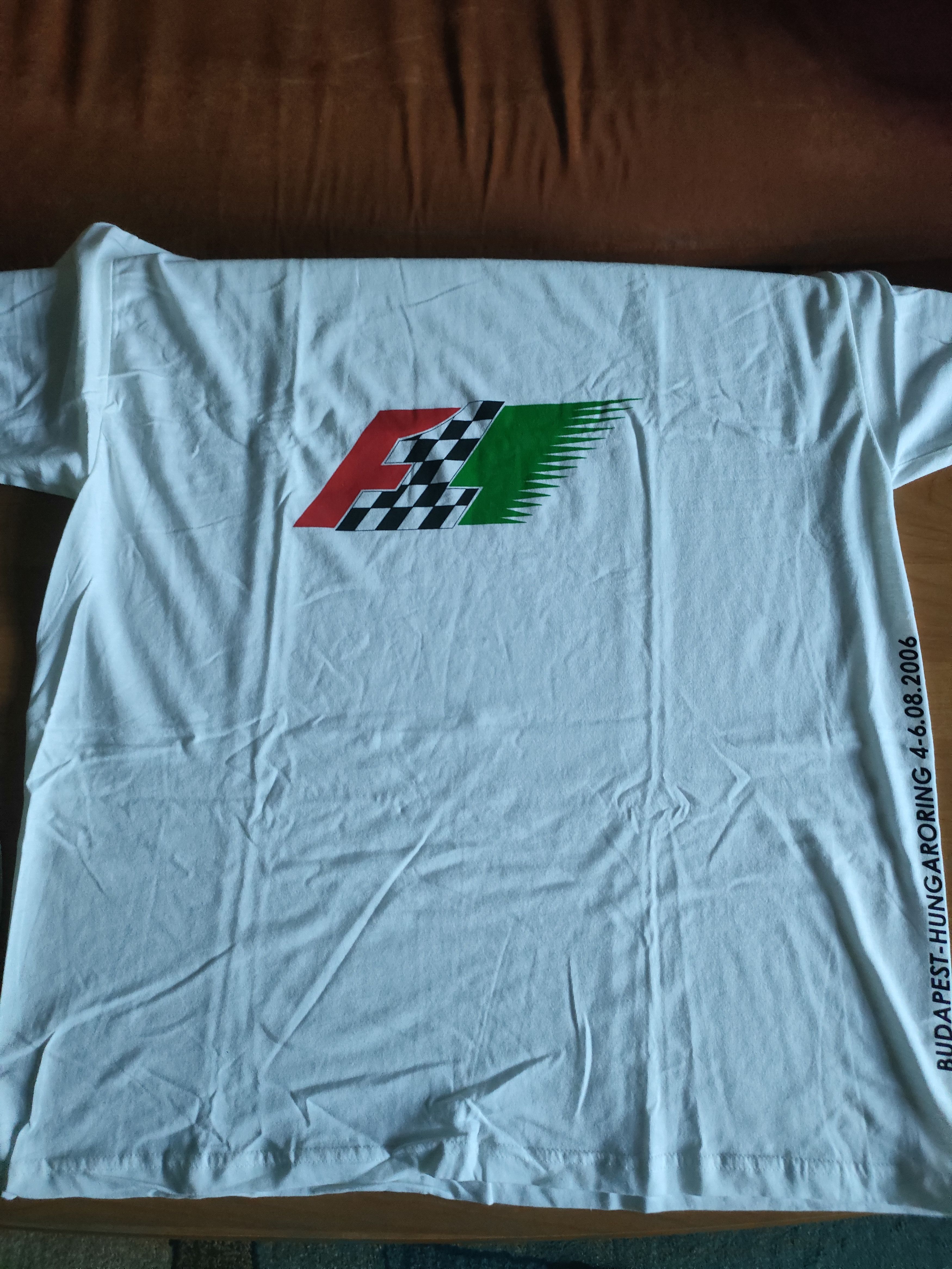 Formula 1 × Vintage Hungaroring 2006 Vintage NEW T-Shirt Grand Prix Size US XL / EU 56 / 4 - 6 Thumbnail