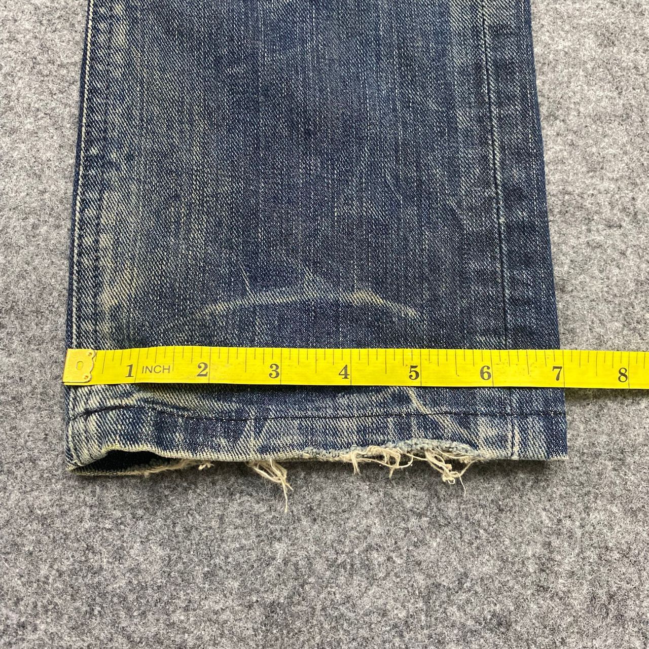 If Six Was Nine 💥Best Offer💥Vintage Lee Riders Distressed Denim Size US 32 / EU 48 - 8 Thumbnail