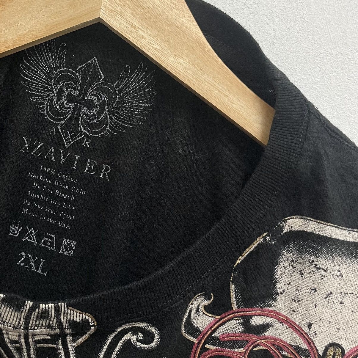 Affliction Xzavier Los Angeles T Shirt Skulls Affliction Size US XXL / EU 58 / 5 - 5 Thumbnail