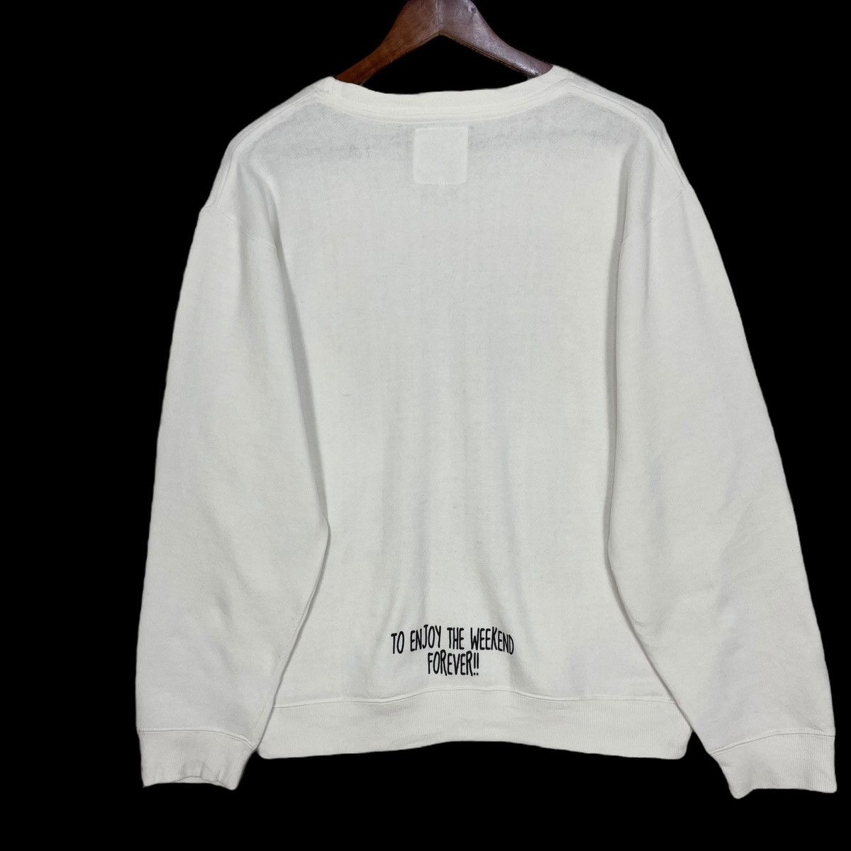 Other Vintage Japanese Streetwear Sweatshirt Noise Raise Movem Size US M / EU 48-50 / 2 - 13 Thumbnail