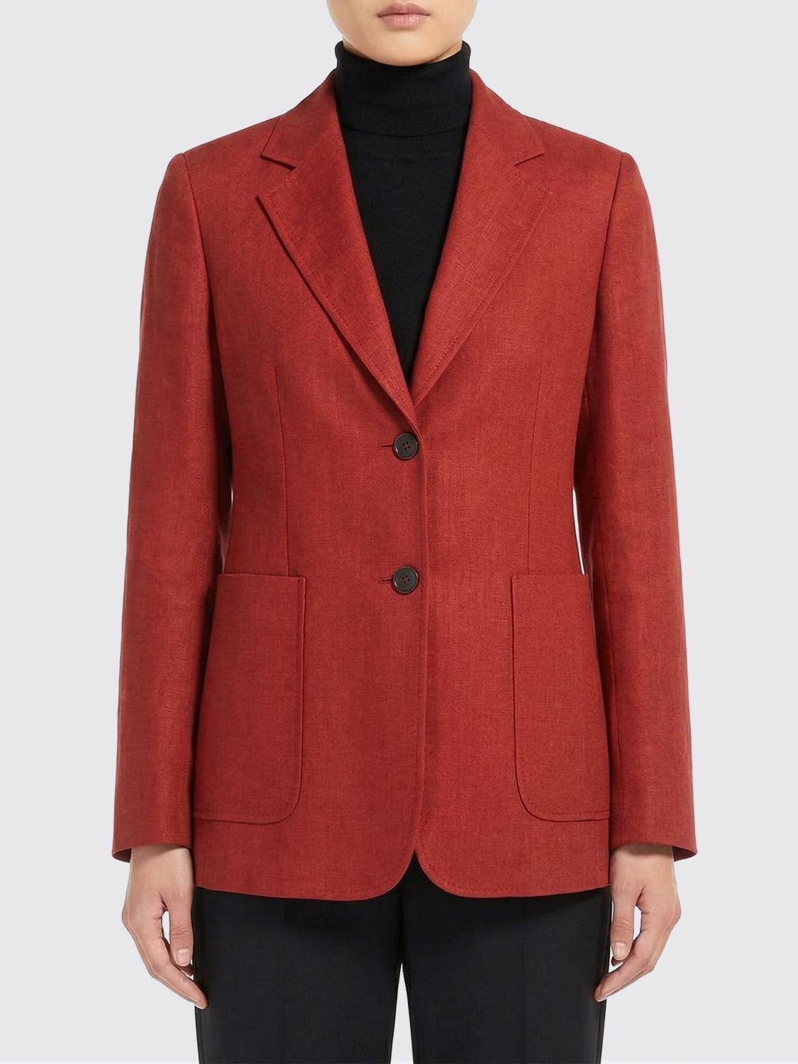 Max Mara Max Mara Jacket Woman Red Size M / US 6-8 / IT 42-44 - 1 Thumbnail