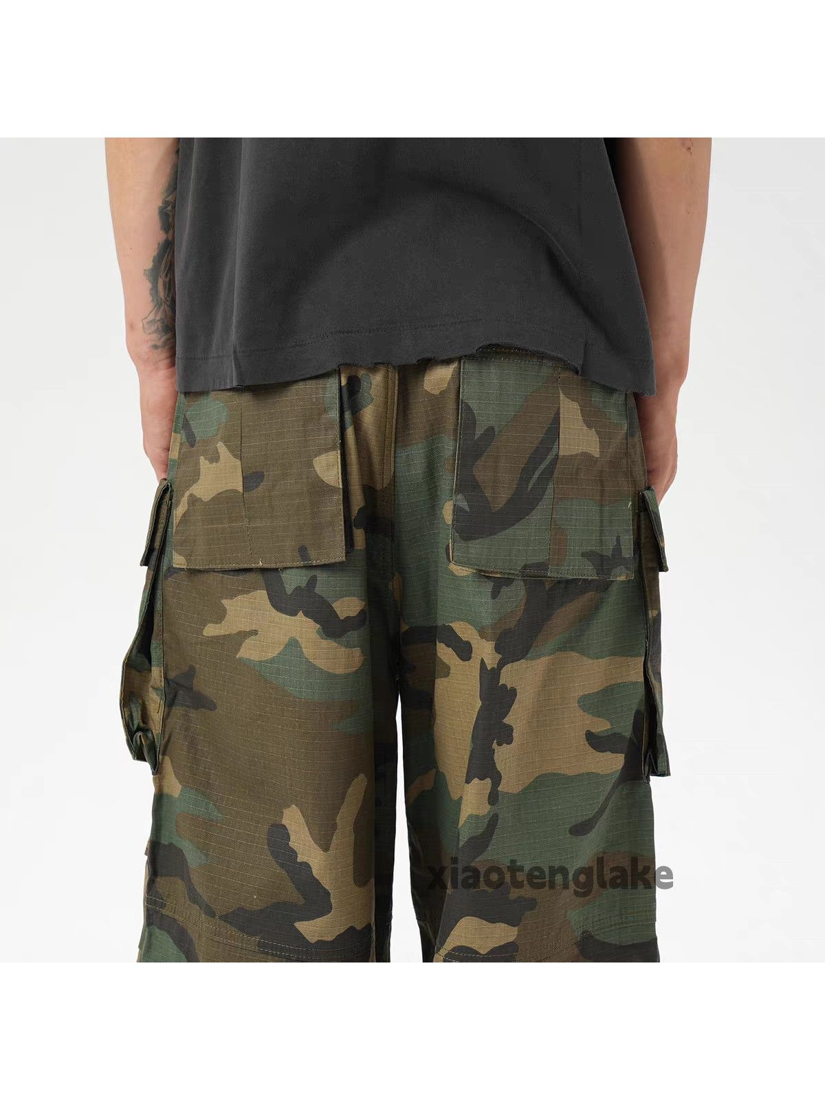Vintage ltx loose baggy military outdoor tactical cargo pants Size US 32 / EU 48 - 5 Thumbnail